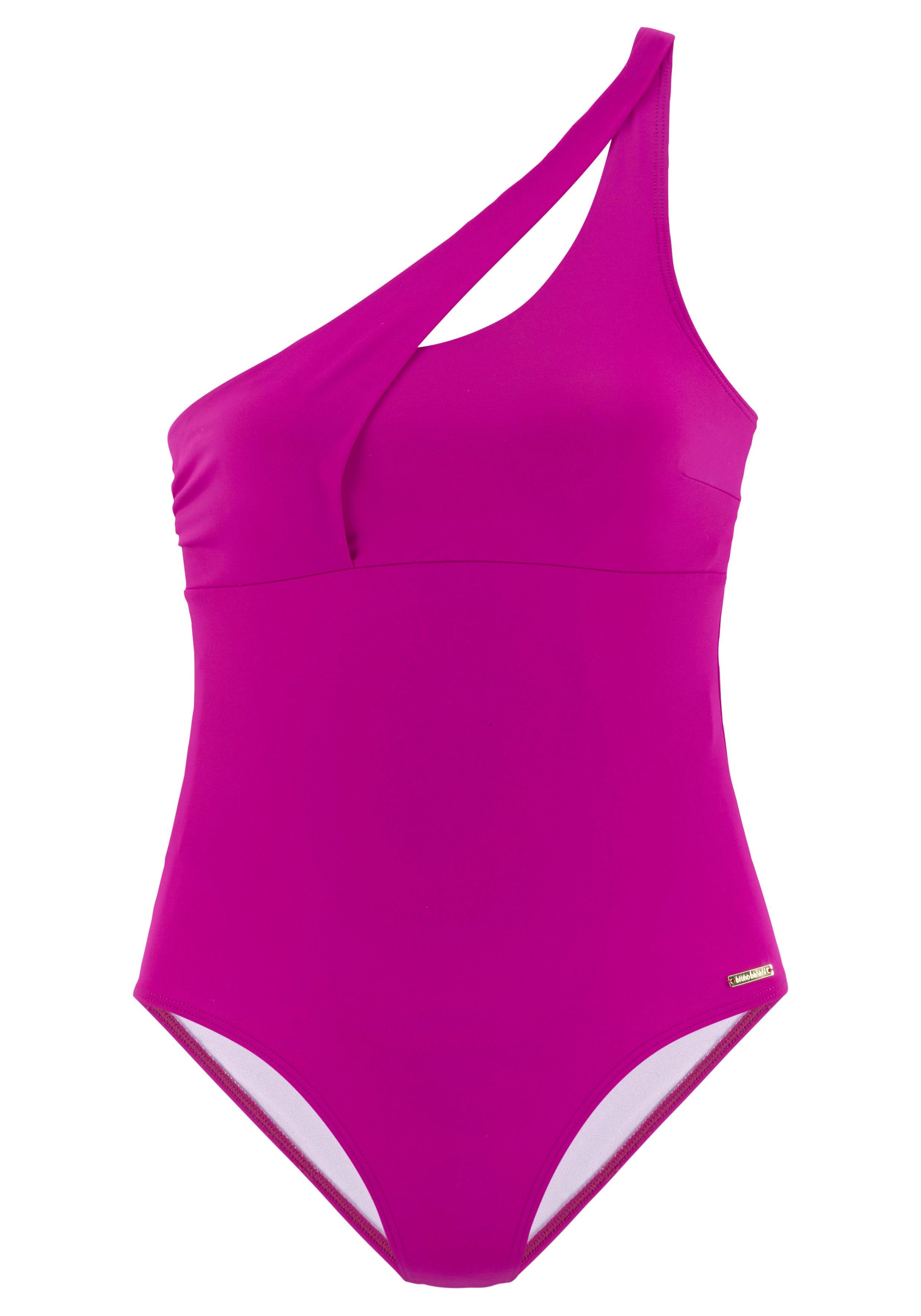 Bruno Banani Badeanzug mit asymmetrischem Schnitt günstig online kaufen