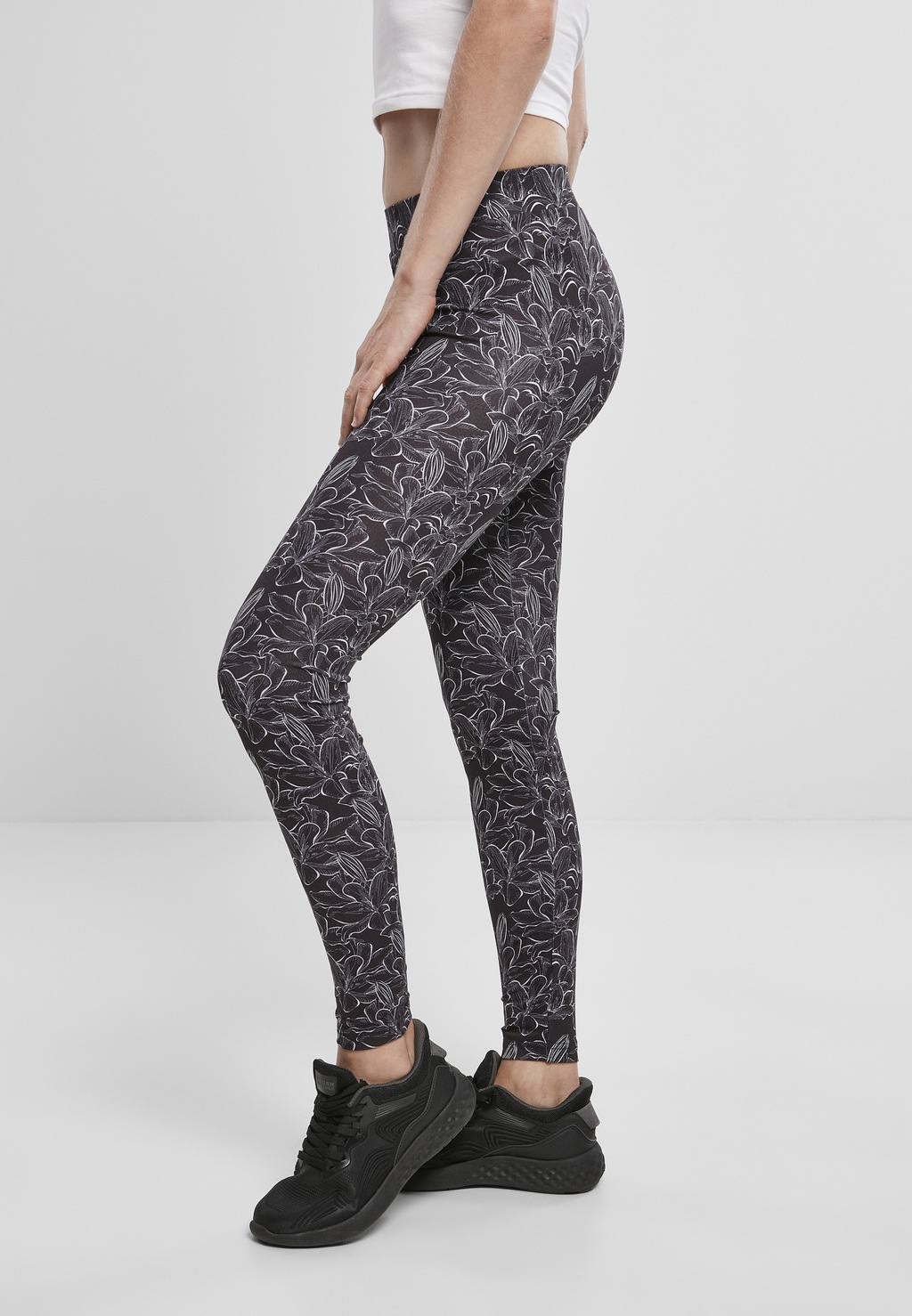 URBAN CLASSICS Leggings "Urban Classics Damen Ladies AOP Leggings", (1 tlg. günstig online kaufen