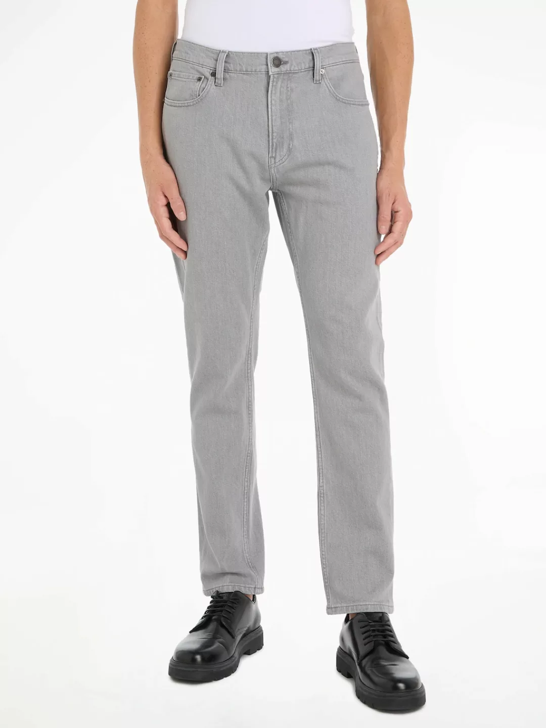 Calvin Klein Regular-fit-Jeans "TAPERED LIGHT GREY" günstig online kaufen