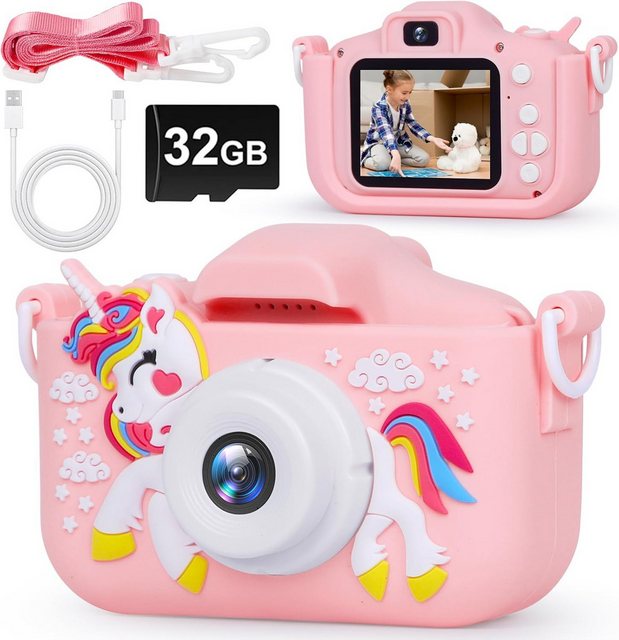 HOVIN 1080P 2.0" Display Fotoapparat Kinder, Digital Kinderspielzeug Kinder günstig online kaufen