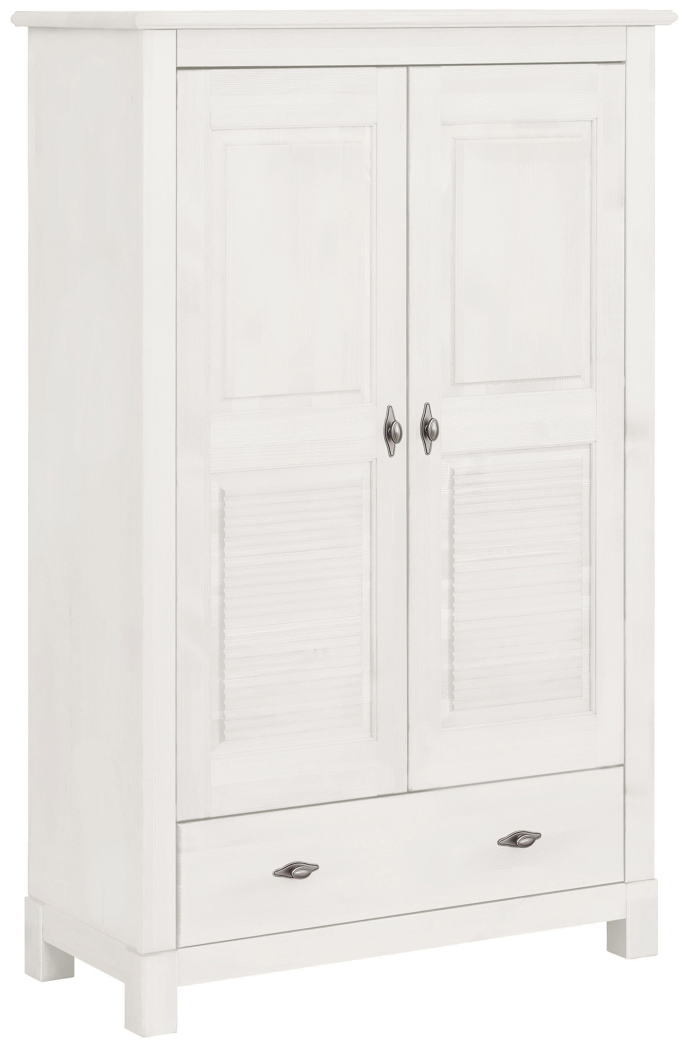 Home affaire Wäscheschrank "Rauna", (B/H/T ca. 96/155/38 cm), aus massiver günstig online kaufen