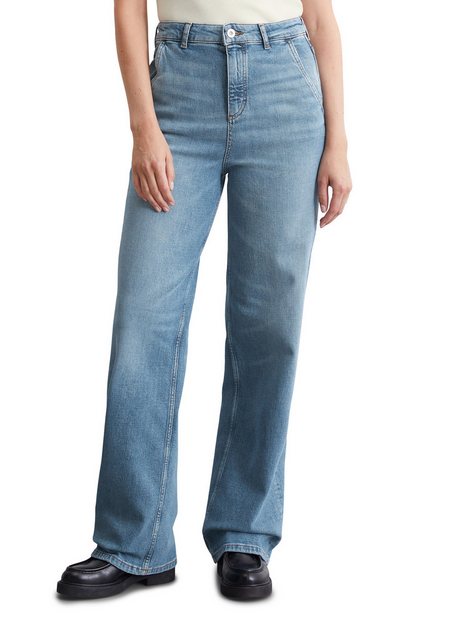 Marc O'Polo Weite Jeans aus Organic Cotton-Hanf-Mix günstig online kaufen