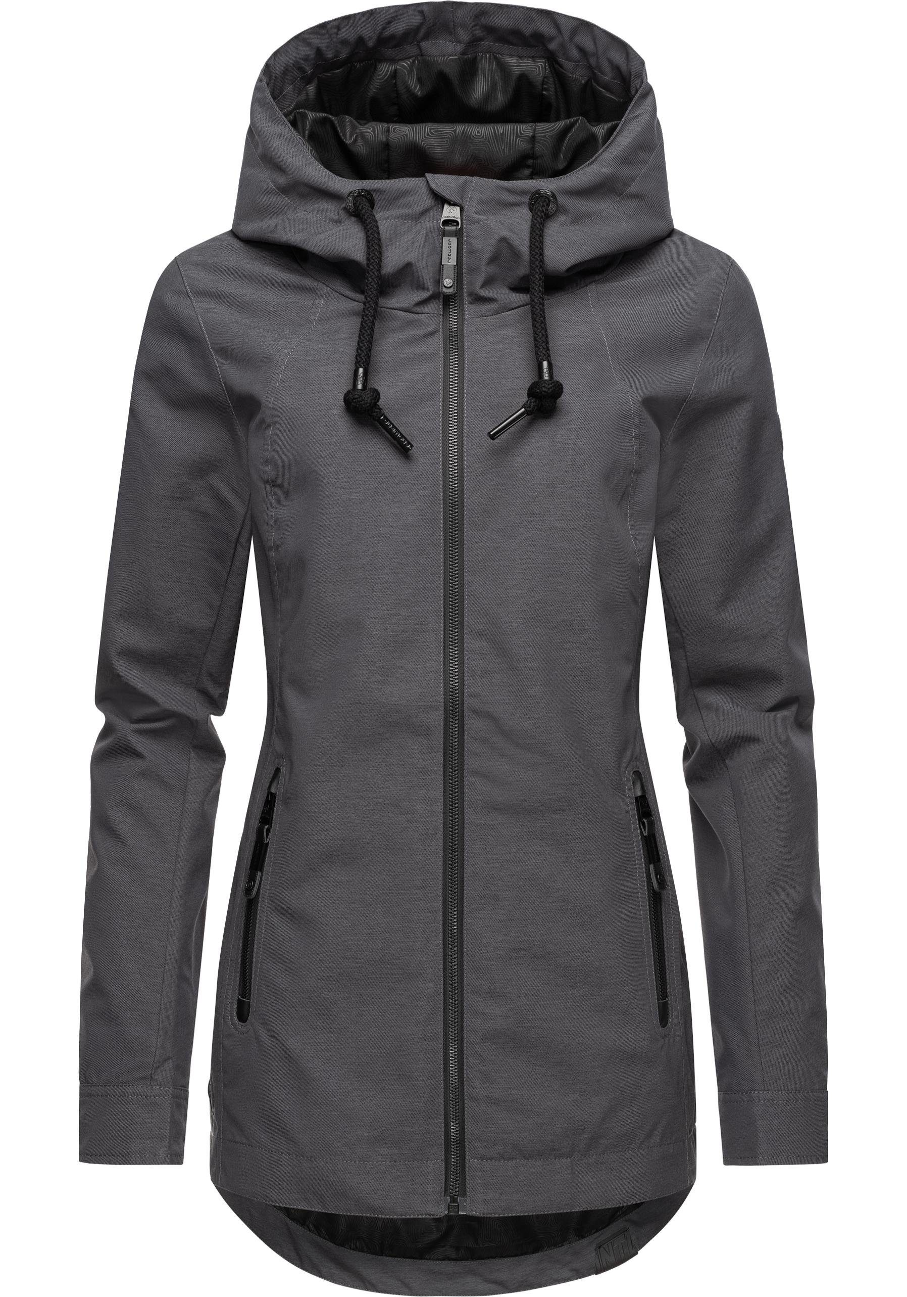 Ragwear Outdoorjacke "Zuzka", mit Kapuze, stylische Übergangsjacke mit groß günstig online kaufen