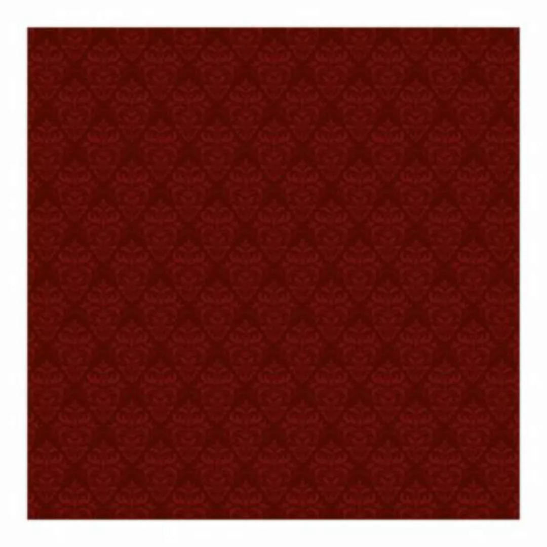 Bilderwelten Mustertapete Roter Französischer Barock rot Gr. 240 x 240 günstig online kaufen