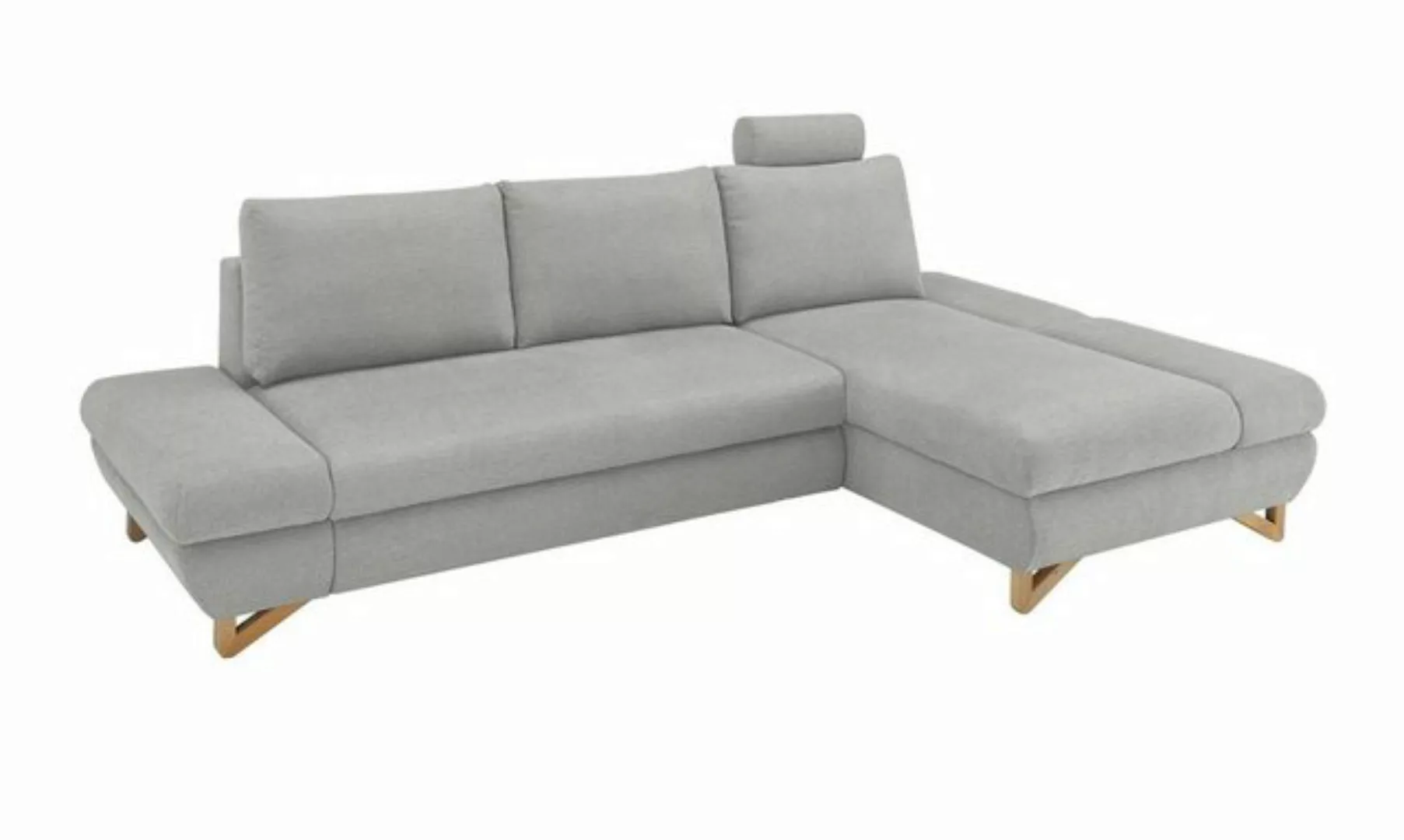 Furn.Design Ecksofa Skalm, Bettfunktion und Bettkasten, Armlehnen verstellb günstig online kaufen