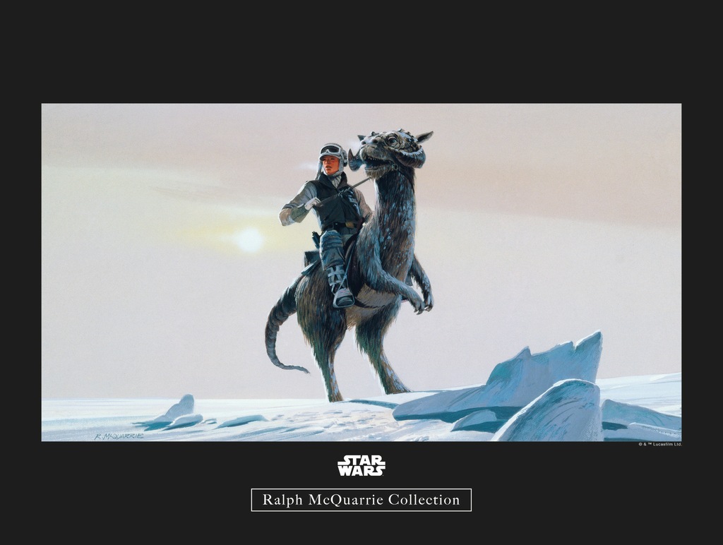 Komar Wandbild Star Wars Tauntaun 40 x 30 cm günstig online kaufen