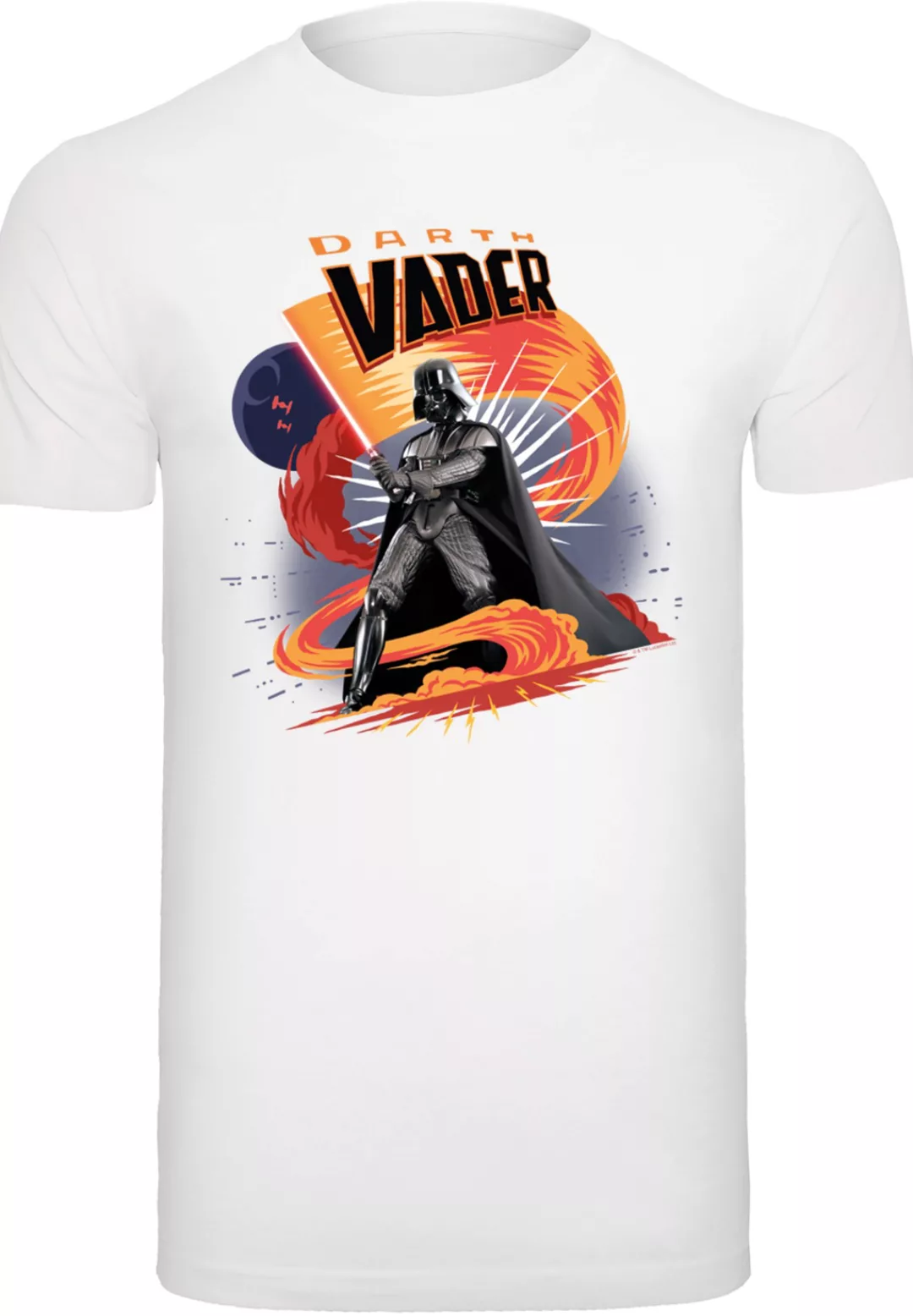 F4NT4STIC T-Shirt "Star Wars Darth Vader Swirling Fury", Herren,Premium Mer günstig online kaufen