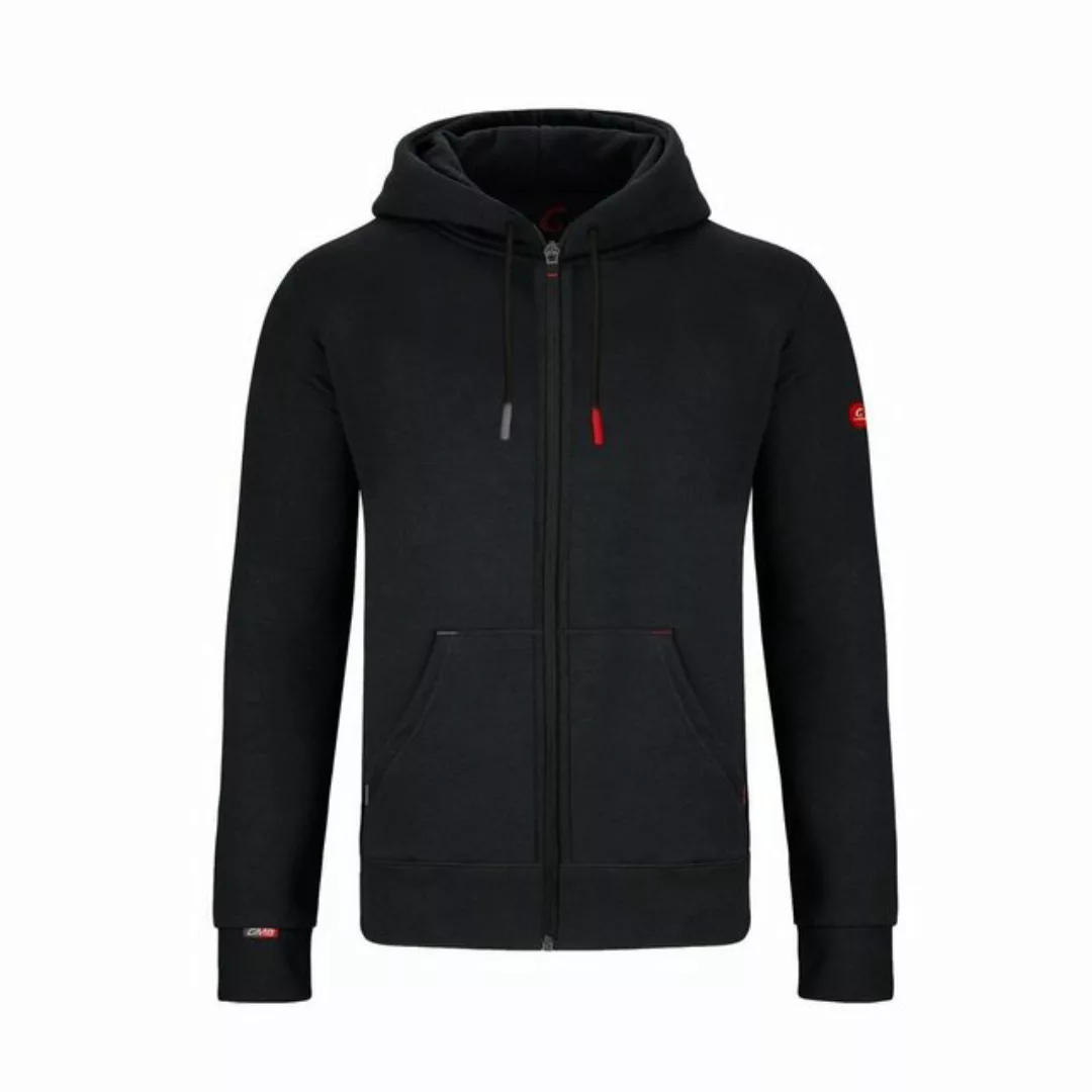 GYMAMBA Sweatjacke Herren red edition schwarz (1-tlg) mit Kapuze günstig online kaufen