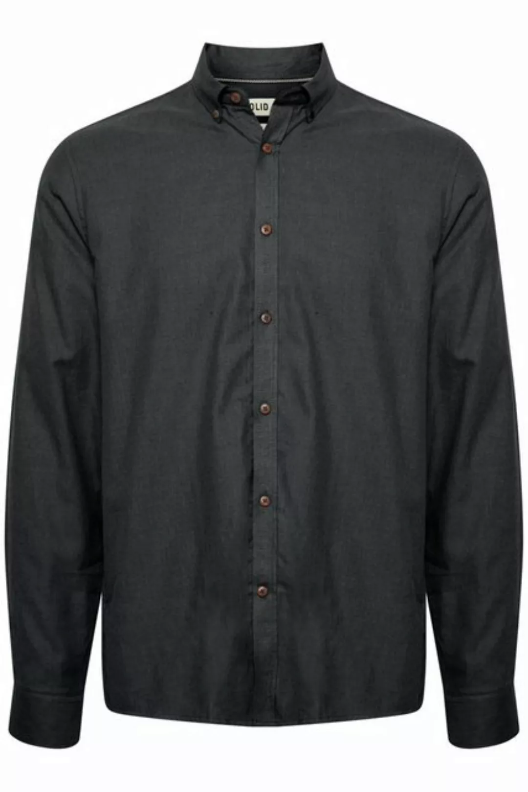 !Solid Langarmhemd Pete (1-tlg) günstig online kaufen
