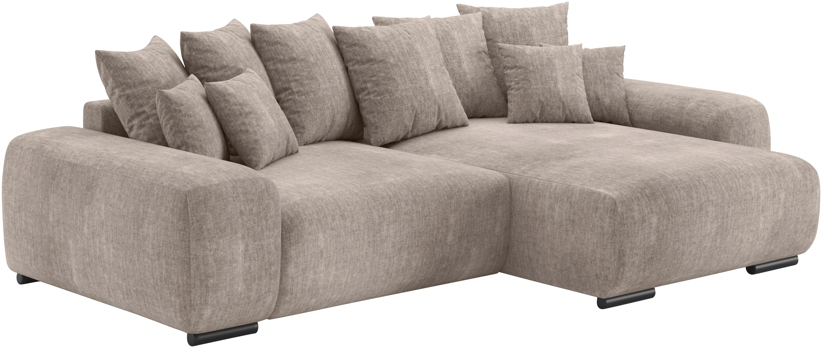 Home affaire Ecksofa "Glamour II, L-Form", mit DuraSpring-Taschenfederkern günstig online kaufen