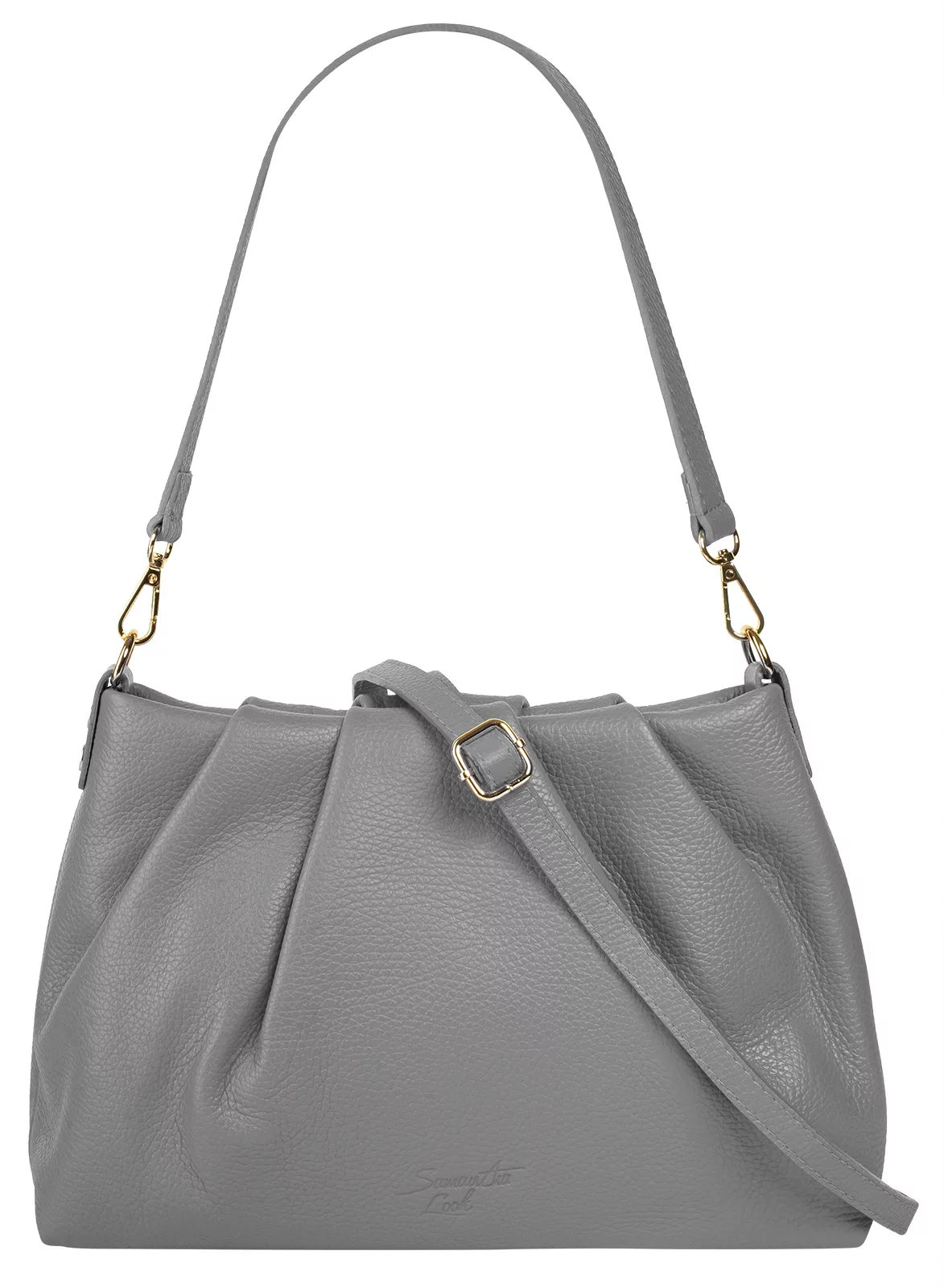 Samantha Look Umhängetasche, echt Leder, Made in Italy günstig online kaufen