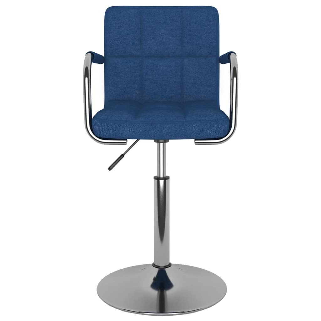 vidaXL Barhocker Barhocker Blau Stoff (1 günstig online kaufen