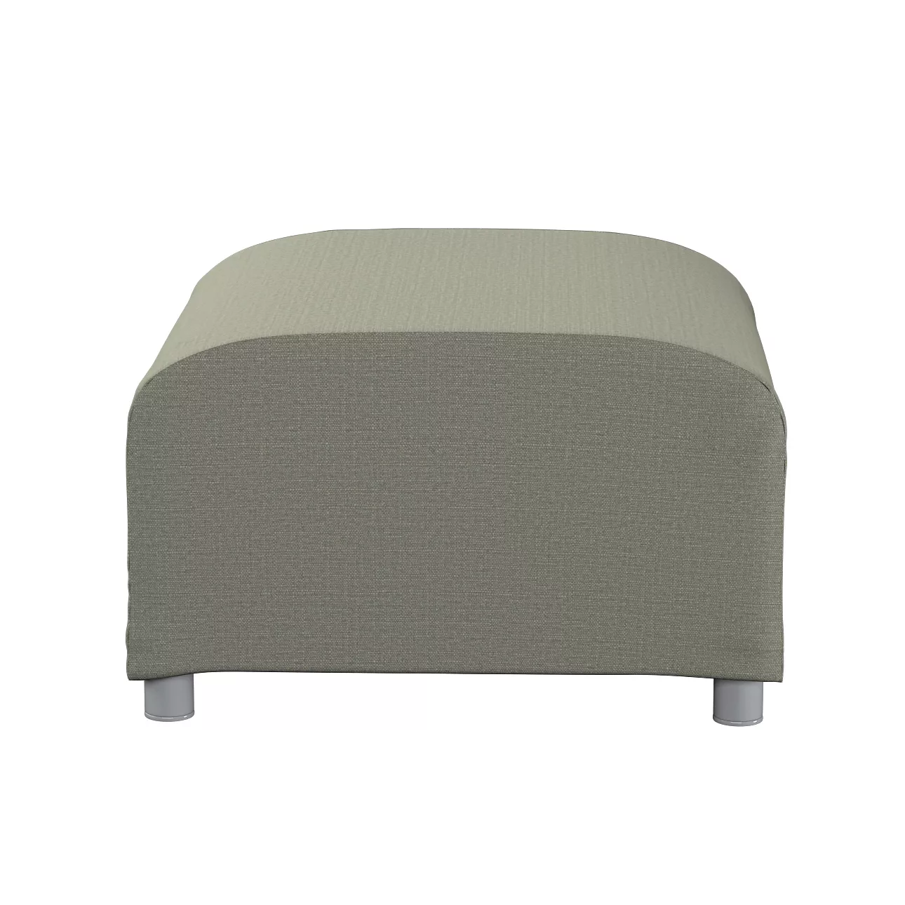 Bezug für Klippan Hocker, grau-beige, Husse, Klippan Hocker, Living II (161 günstig online kaufen