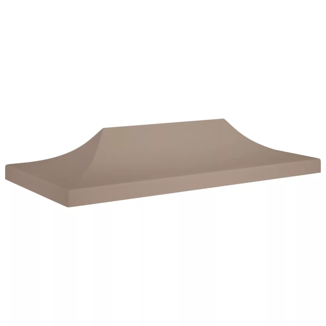 Partyzelt-dach 6x3 M Taupe 270 G/m² günstig online kaufen