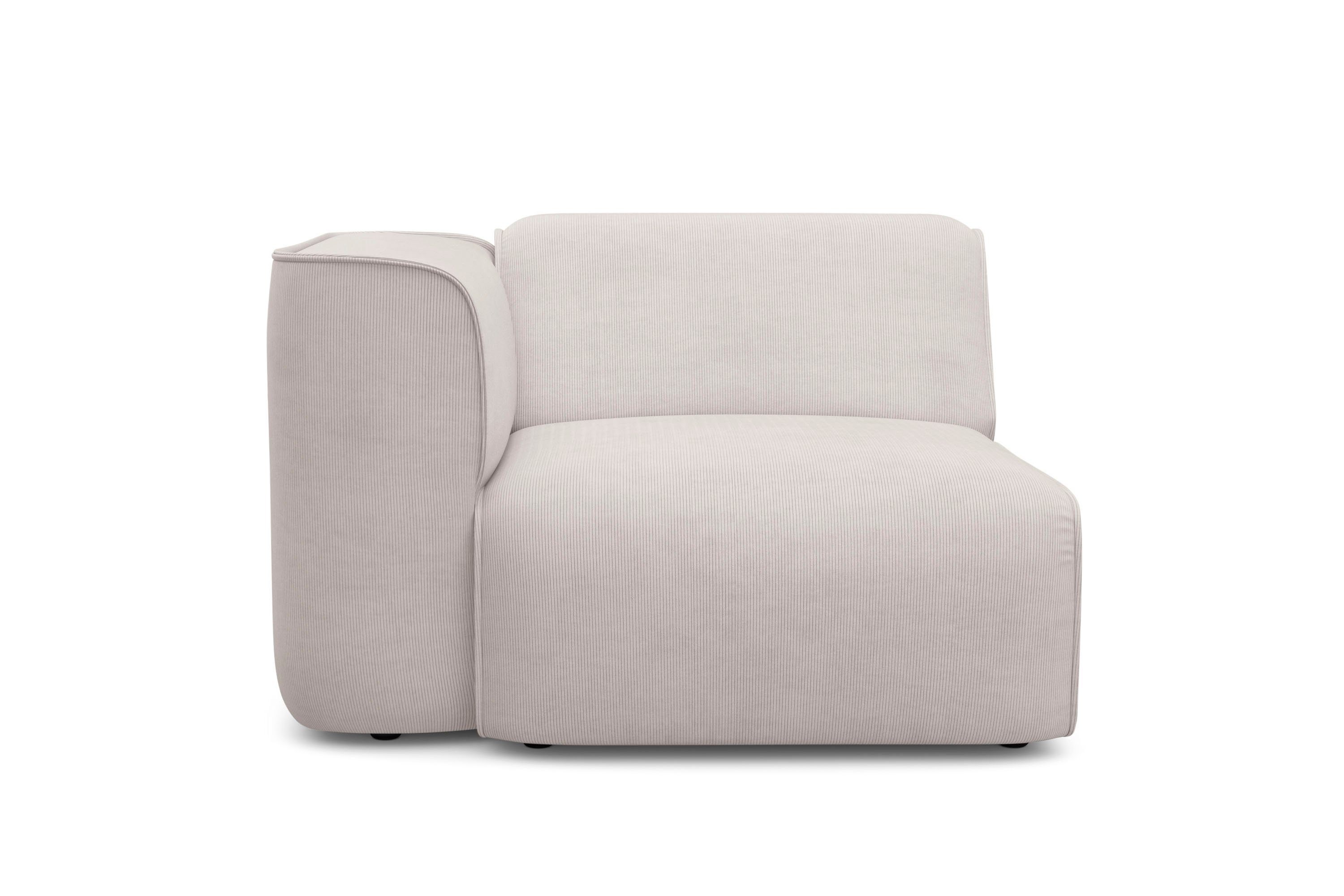 RAUM.ID Sessel "Merid Sofa-Eckelement, Maße B/T/H: 109/97/46 cm", als Modul günstig online kaufen
