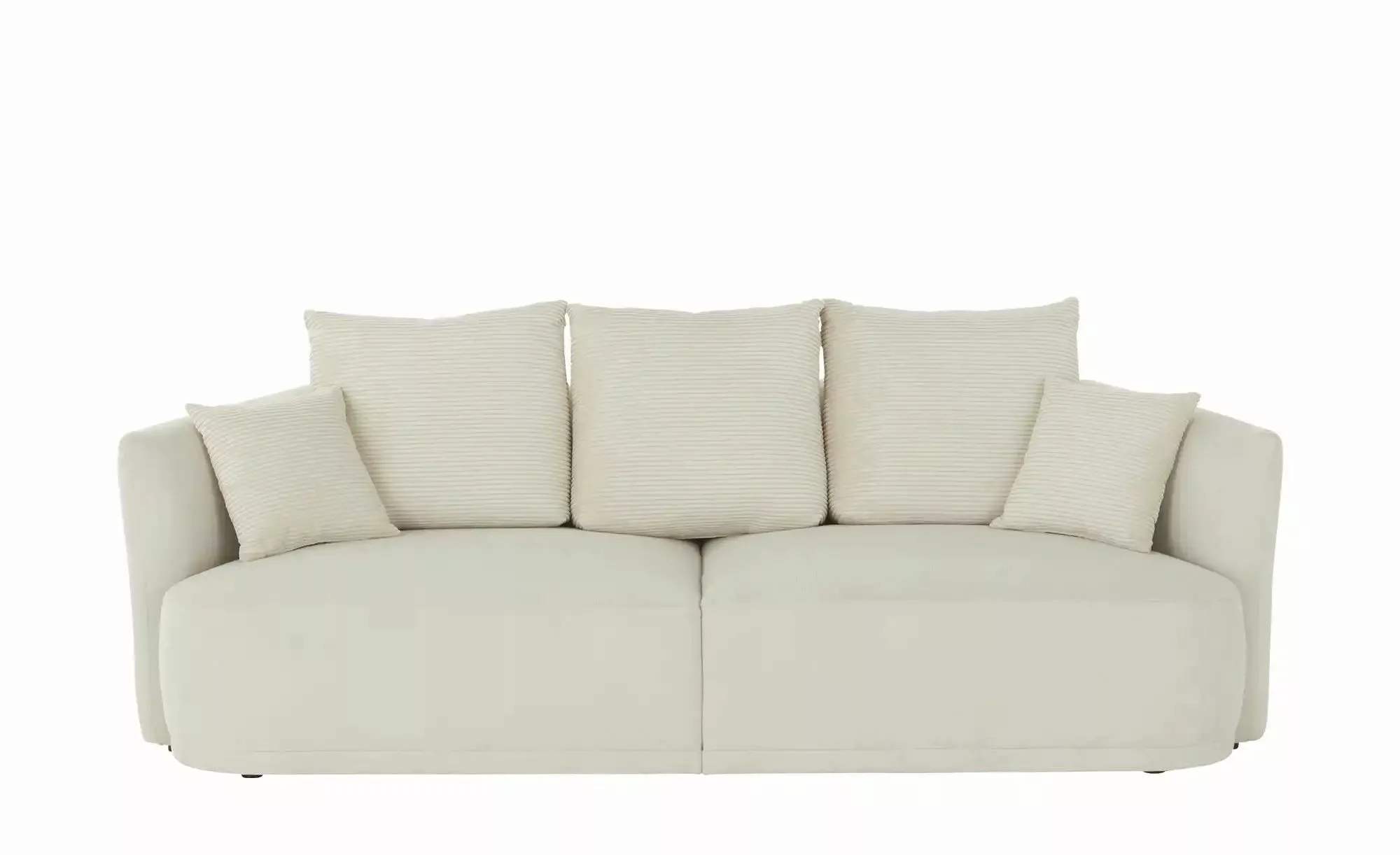 Big Sofa  Lynn ¦ beige ¦ Maße (cm): B: 256 H: 95 T: 117 Polstermöbel > Sofa günstig online kaufen