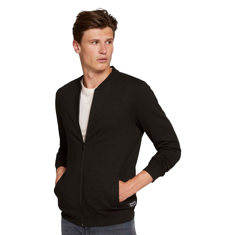 Tom Tailor Bomber Sweatshirt Mit Reißverschluss M Black günstig online kaufen