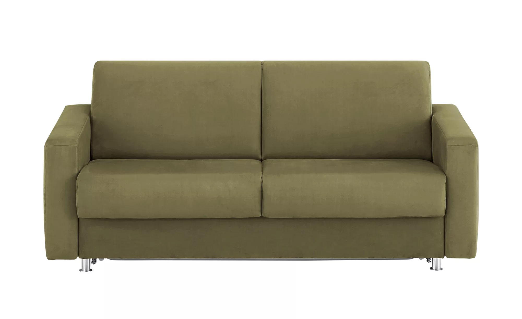 Schlafsofa aus Mikrofaser München ¦ grün ¦ Maße (cm): B: 195 H: 84 T: 100.0 günstig online kaufen