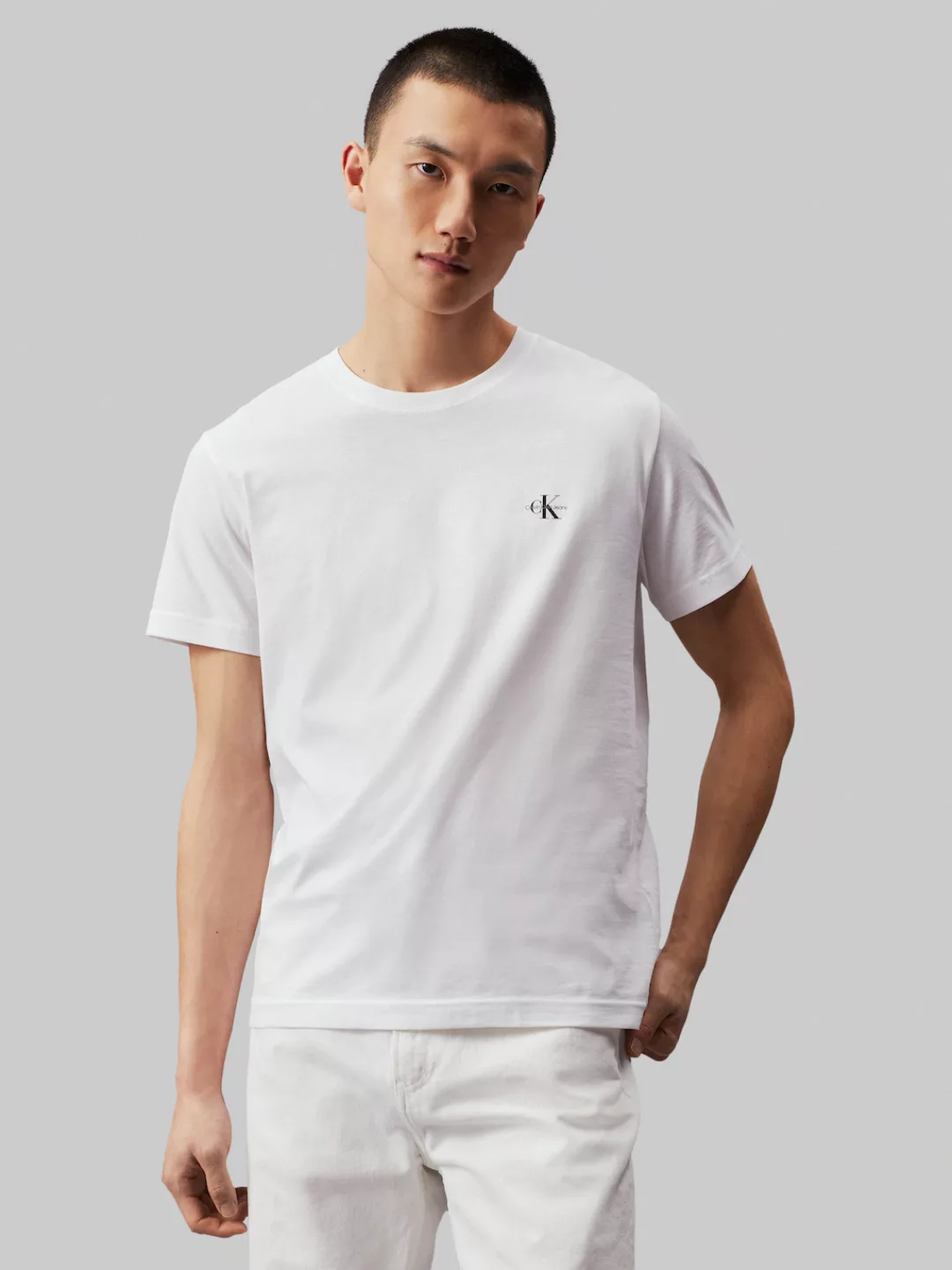 Calvin Klein Jeans T-Shirt 2 PACK MONOLOGO Logodruck günstig online kaufen