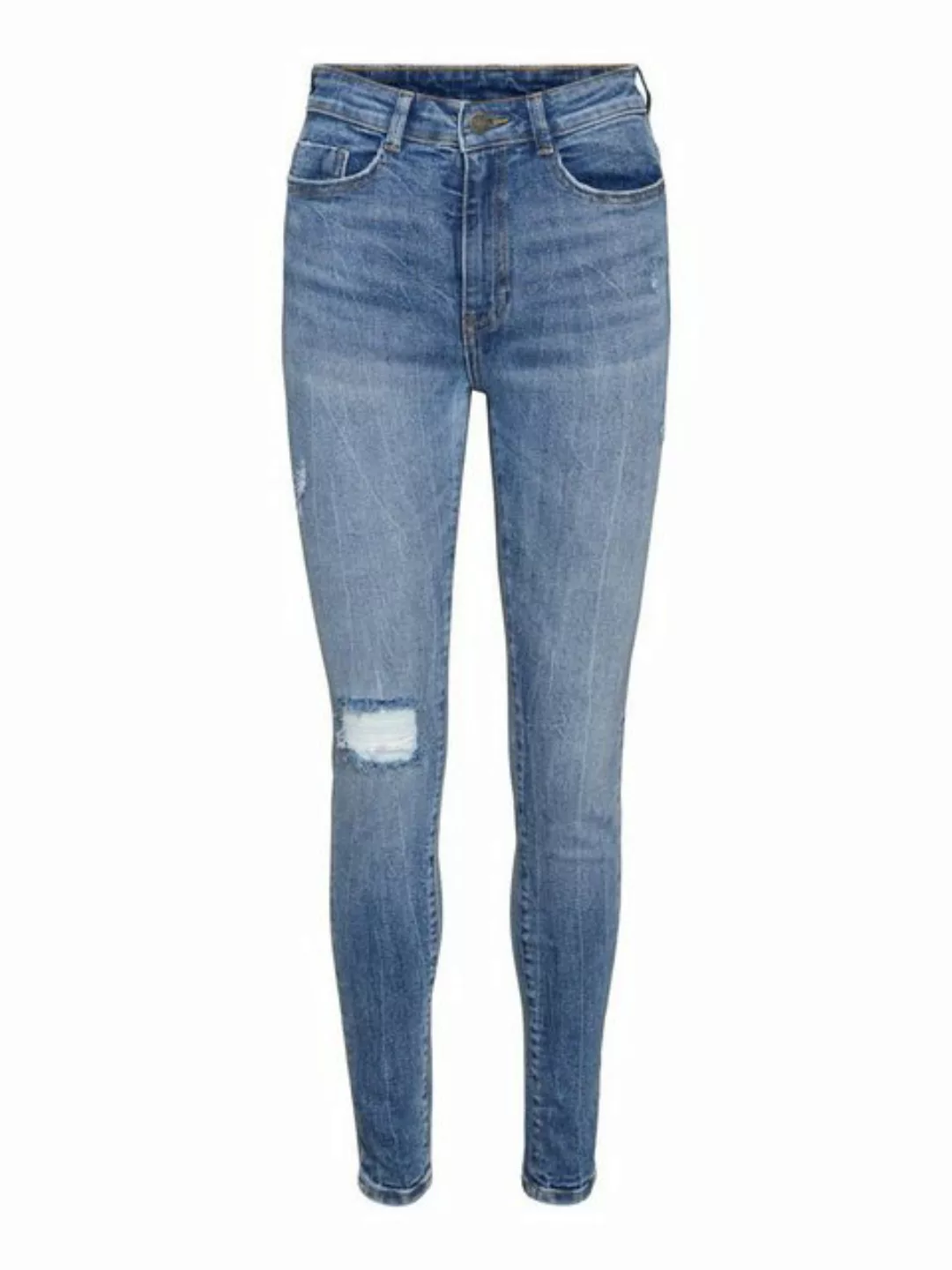 Noisy May Callie Skinny Des Az190mb Jeans Mit Hoher Taille 28 Medium Blue D günstig online kaufen