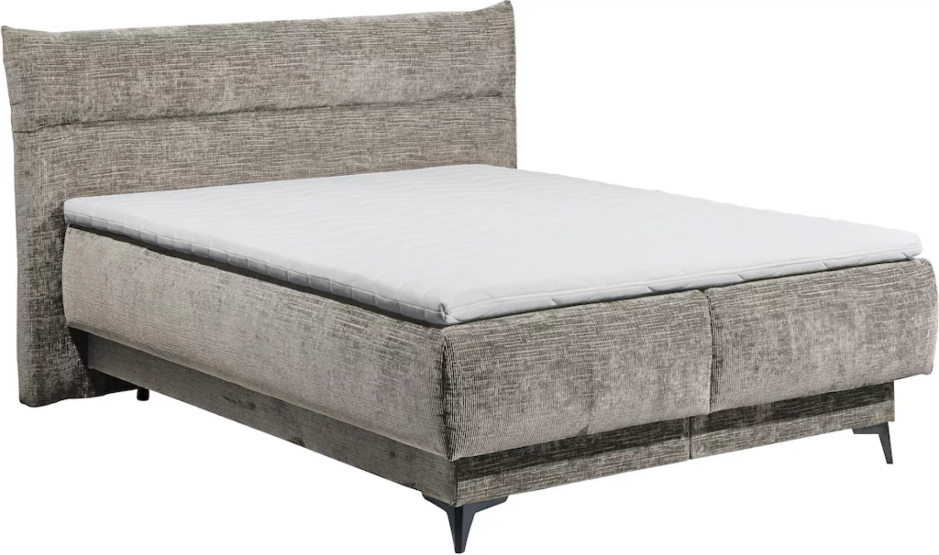 ED EXCITING DESIGN Boxspringbett "Somoto", mit Bettkasten günstig online kaufen