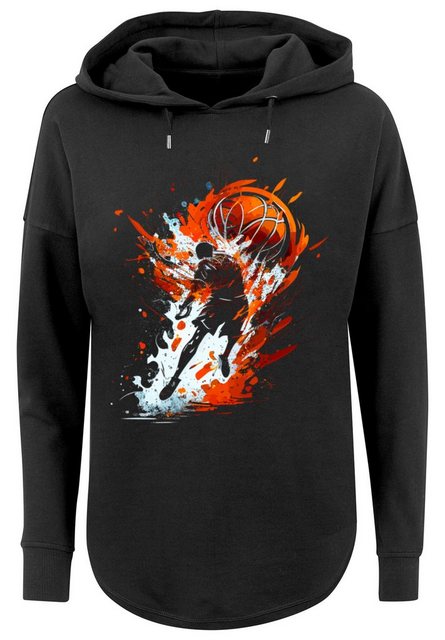 F4NT4STIC Kapuzenpullover "Basketball Splash Sport Oversize Hoodie", Print günstig online kaufen