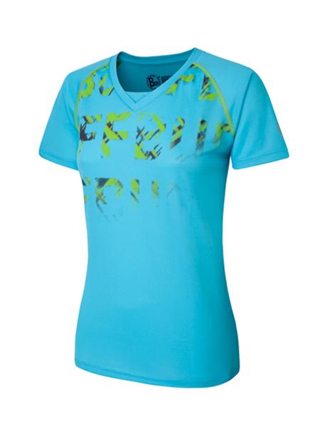 Buff ® Eira Kurzärmeliges T-shirt M Scubablue günstig online kaufen