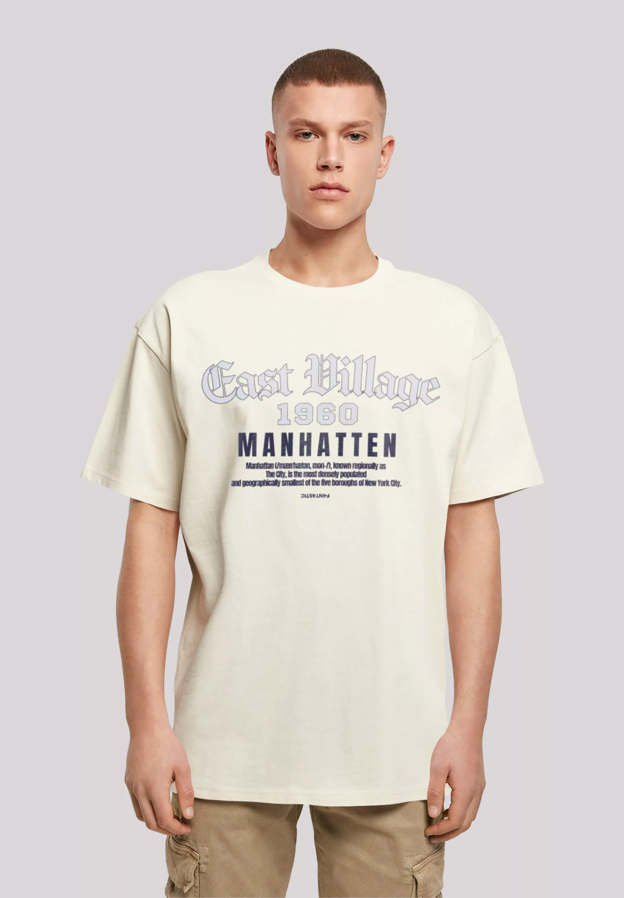 F4NT4STIC T-Shirt "East Village Manhatten OVERSIZE TEE", Print günstig online kaufen