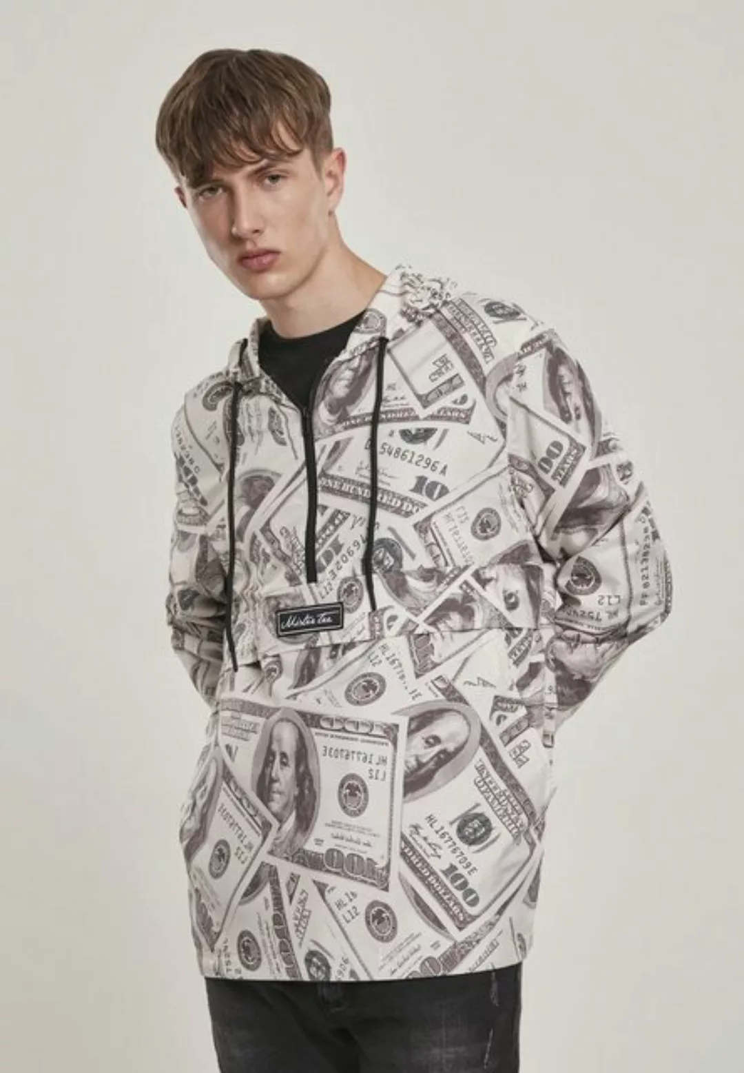 MisterTee Allwetterjacke MisterTee Herren Mister Tee Dollar Windbreaker (1- günstig online kaufen