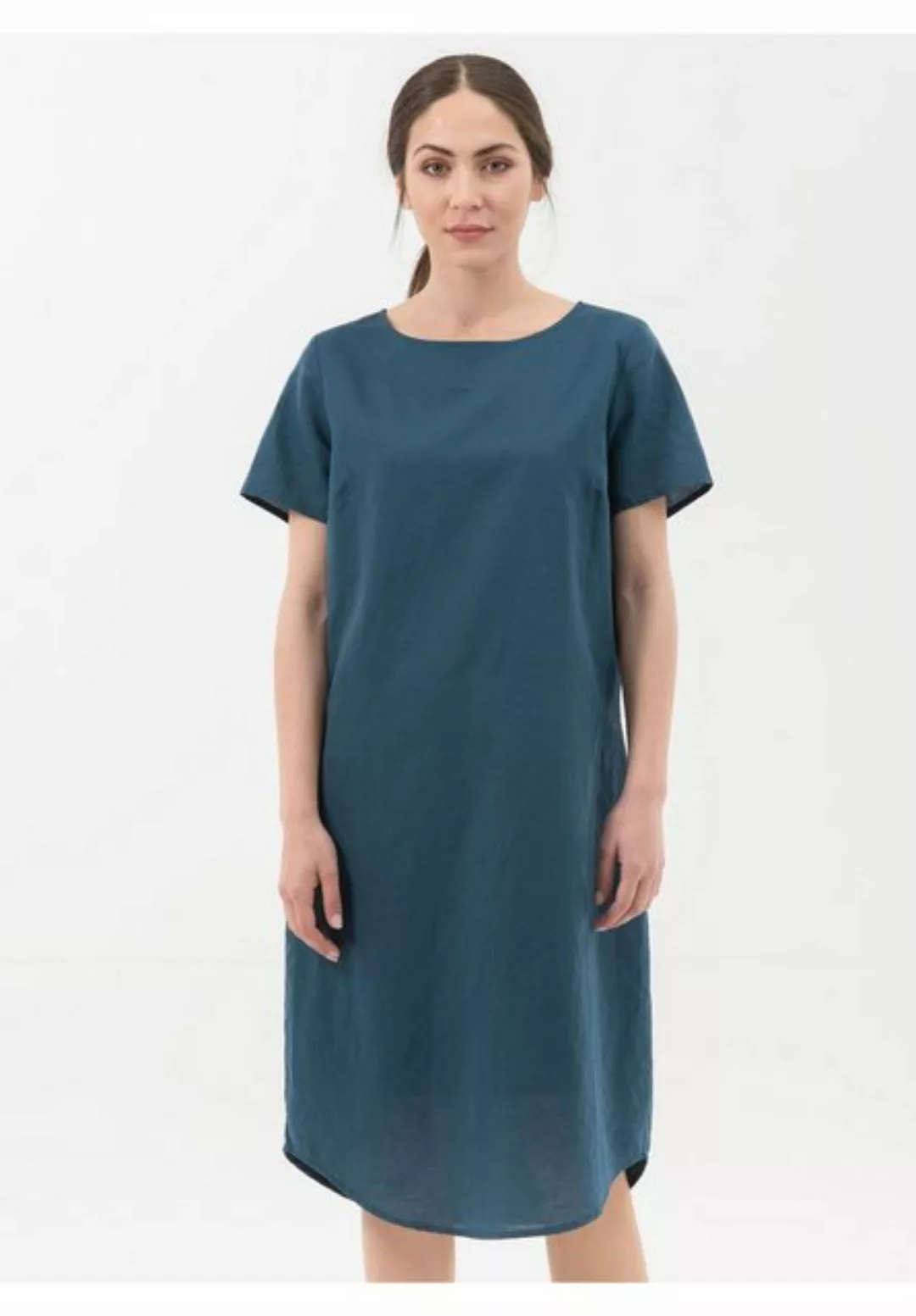 ORGANICATION Kleid & Hose Kleid aus Leinen mit Bio-Baumwolle günstig online kaufen