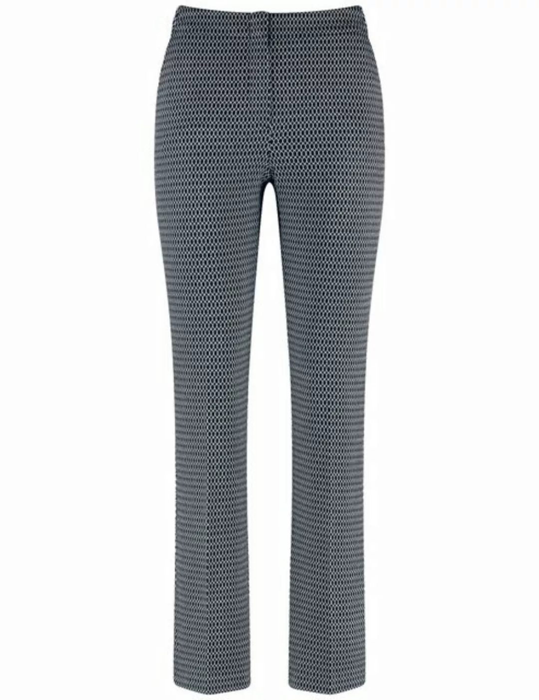 GERRY WEBER Stoffhose Elegante Stoffhose in Jacquard-Qualität günstig online kaufen