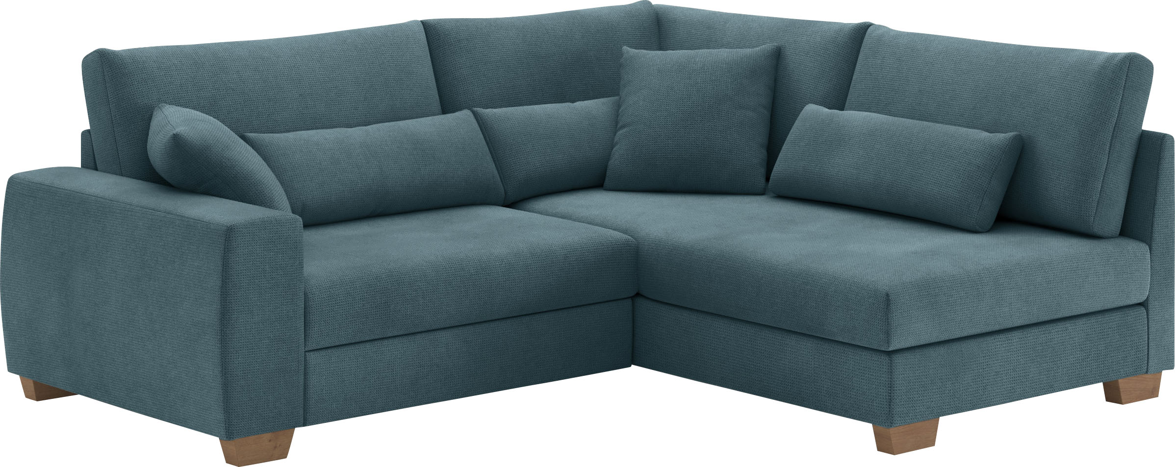 Mr. Couch Ecksofa »Helena L-Form«, Mit Federkern, wahlweise mit Bettfunktio günstig online kaufen
