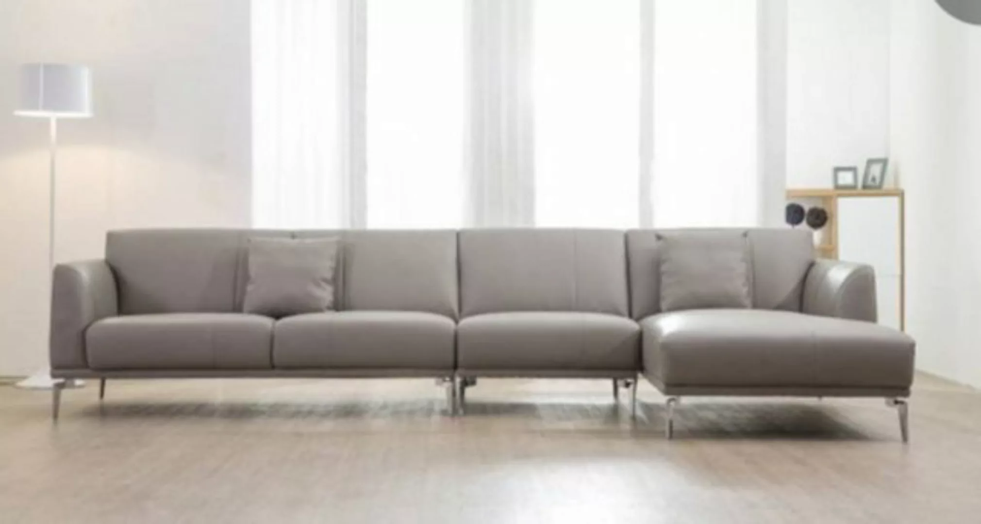 JVmoebel Ecksofa Sofa Ecksofa Eckcouch Couch Polster Sofas Couchen Leder Ga günstig online kaufen