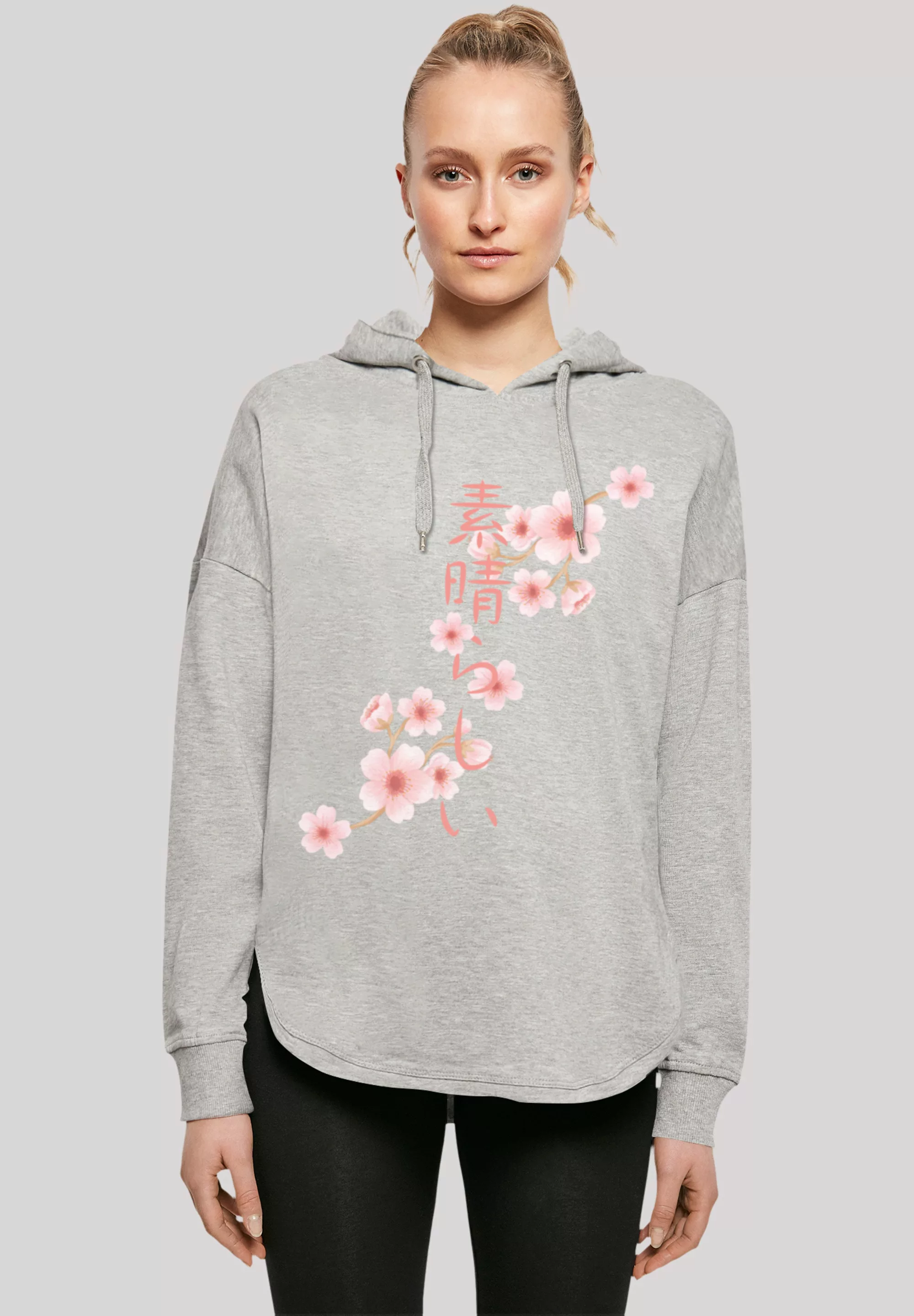 F4NT4STIC Kapuzenpullover "Kirschblüten Asien", Print günstig online kaufen