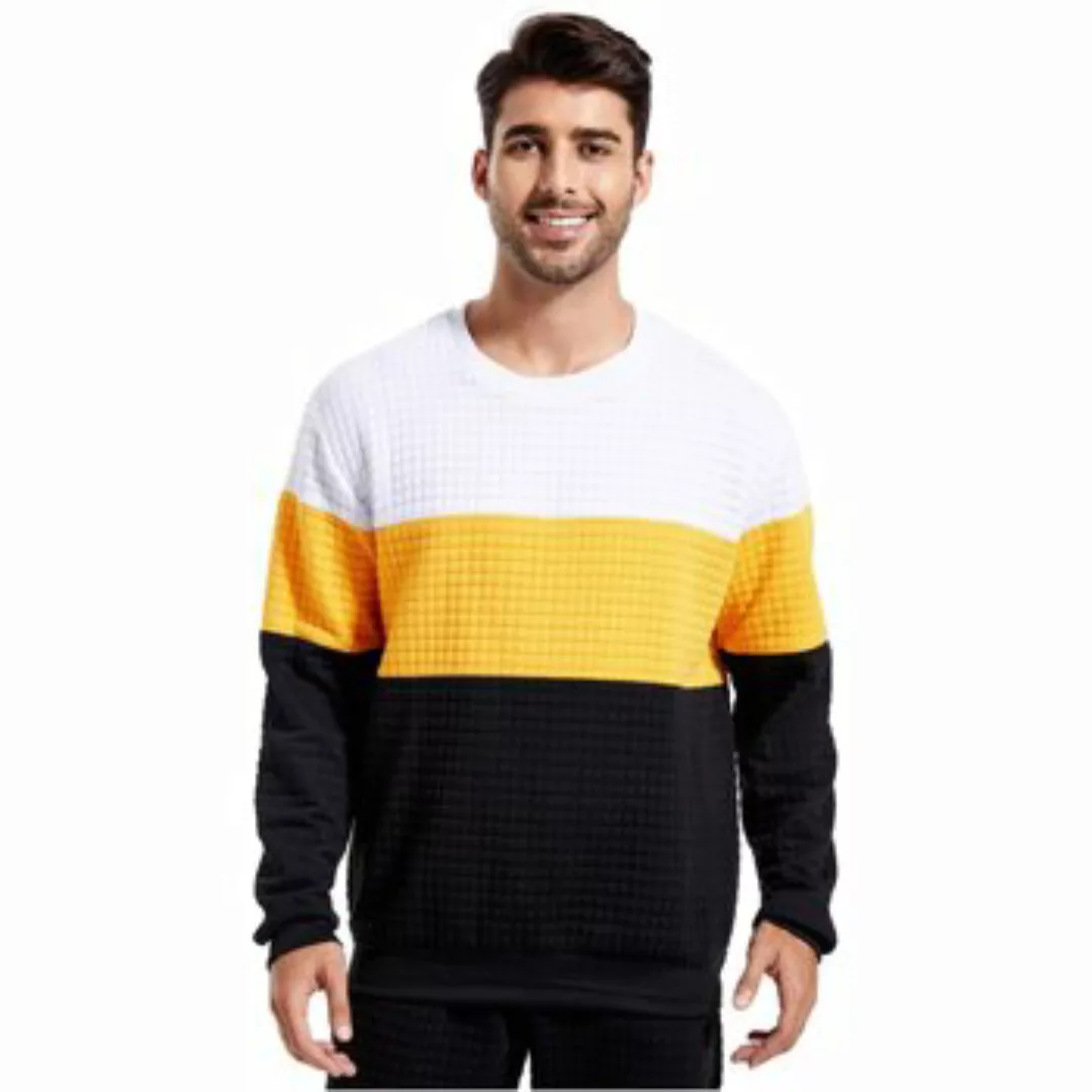 Deli.s  Sweatshirt HY-SPWY_White_ _Yellow_ _Black günstig online kaufen