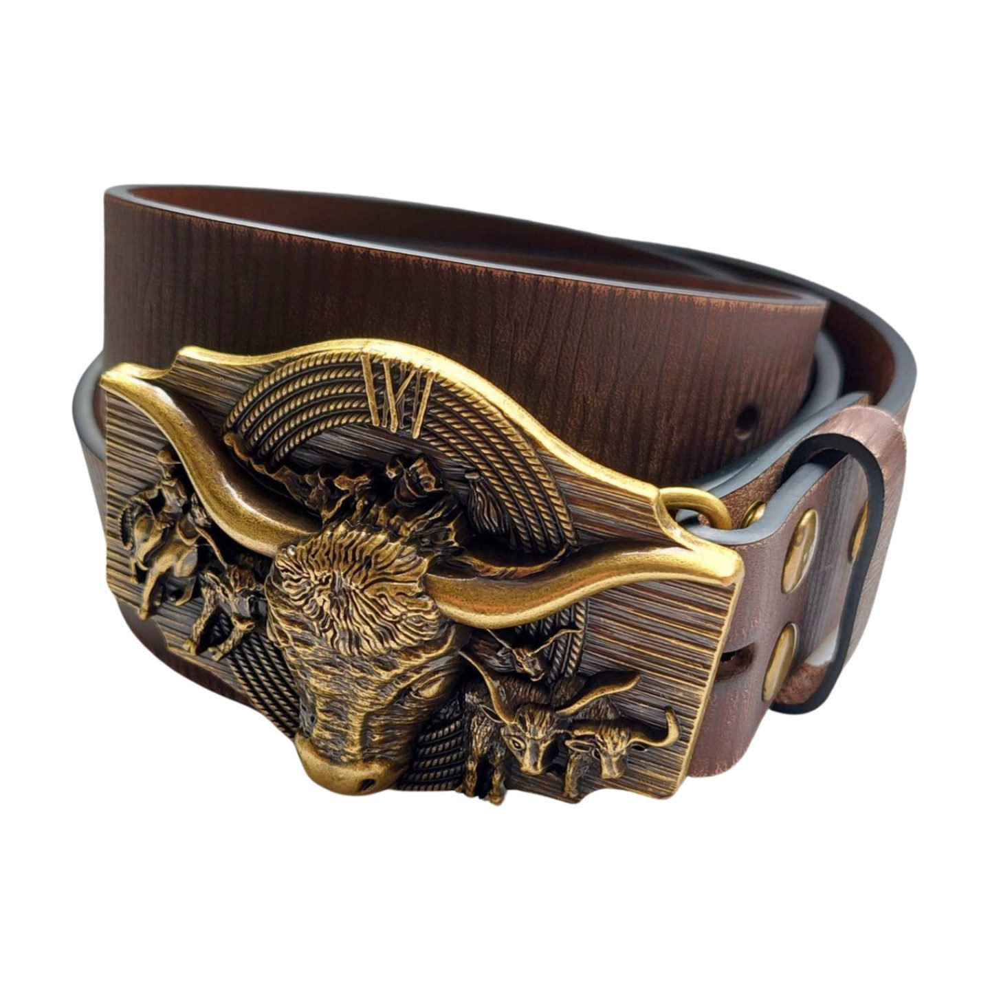 Ware aus aller Welt Ledergürtel Wild günstig online kaufen