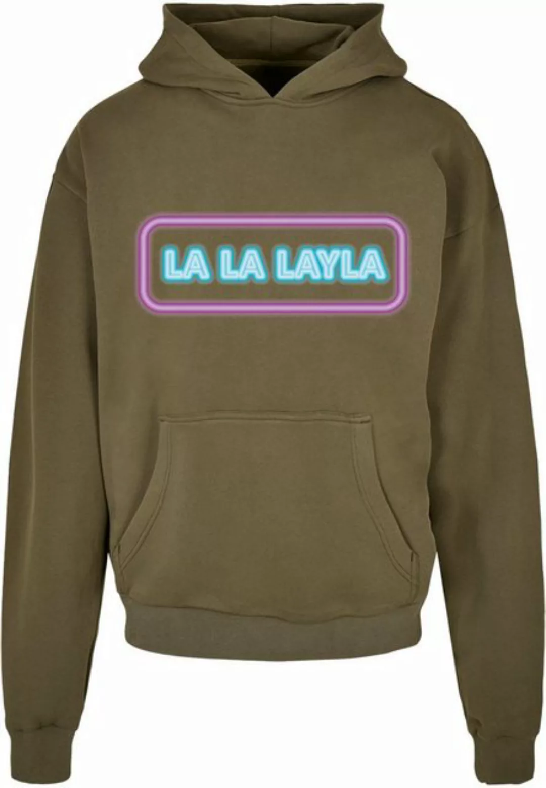 Merchcode Kapuzensweatshirt Merchcode Herren LA LA LAYLA Ultra Heavy Hoody günstig online kaufen