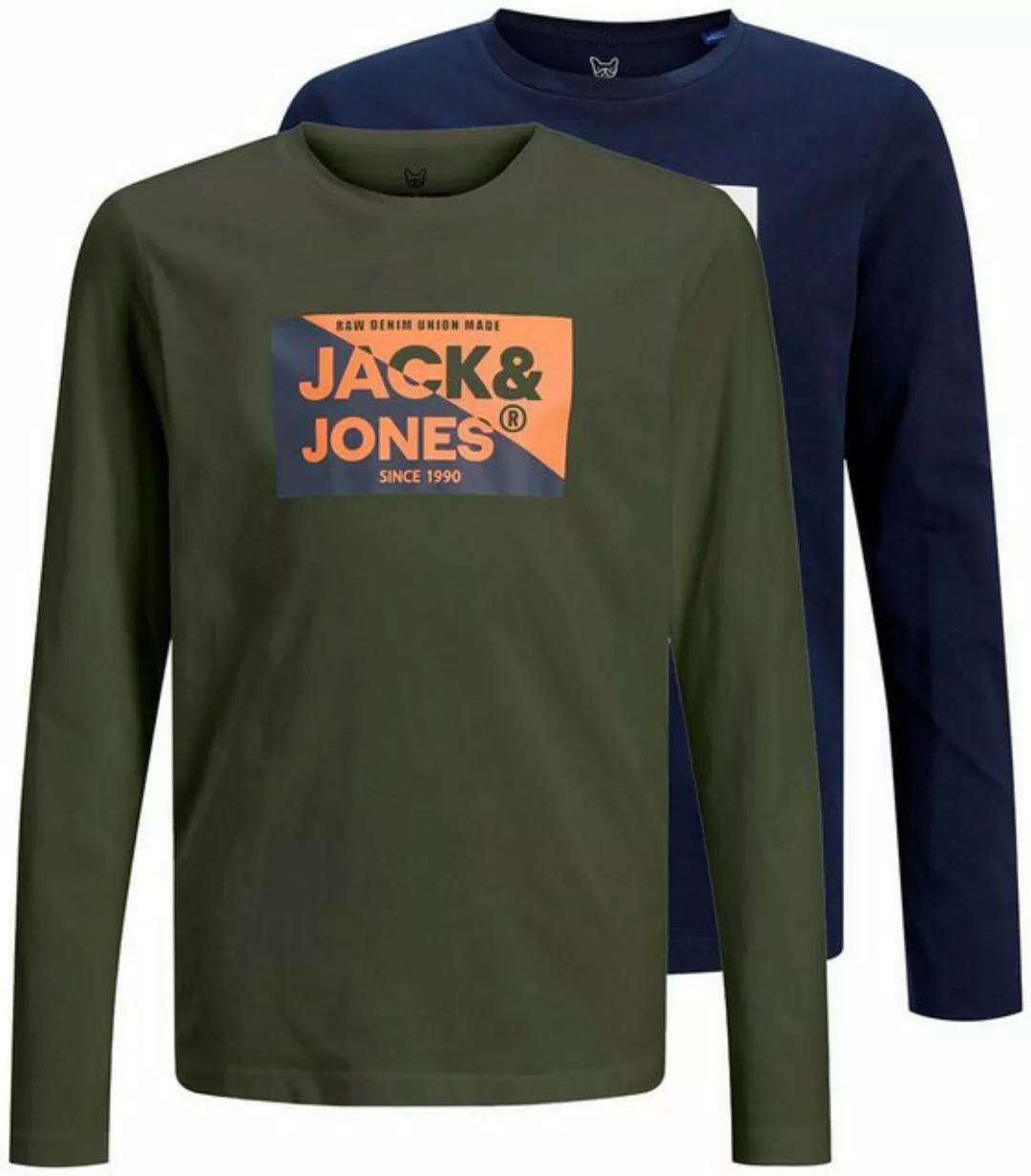 Jack & Jones Junior Langarmshirt JJNOLAN TEE LS CREW NECK günstig online kaufen