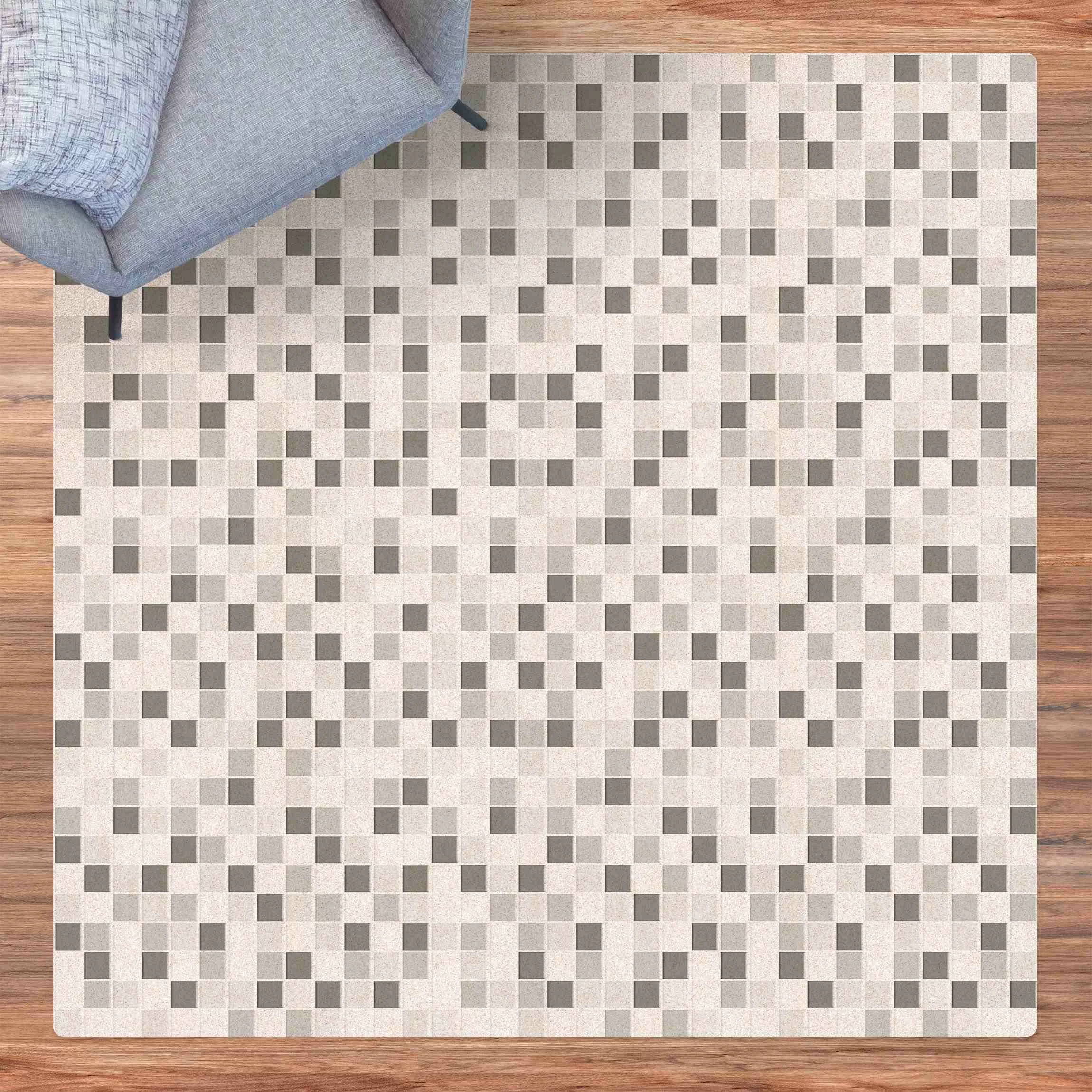 Kork-Teppich Mosaikfliesen Winterset günstig online kaufen