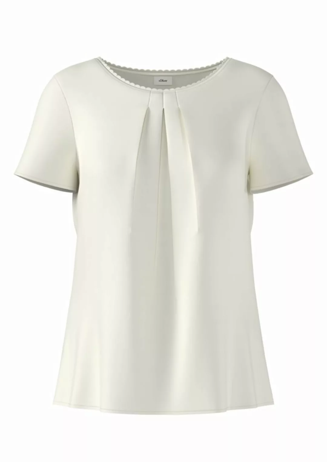 s.Oliver BLACK LABEL Langarmbluse - Bluse kurzarm - sommerliche Bluse einfa günstig online kaufen