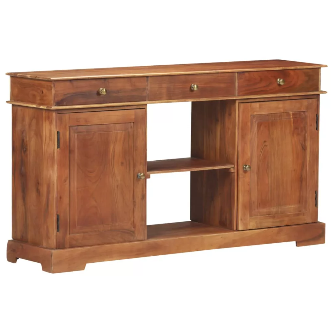 Sideboard 135x35x75 Cm Akazienholz Massiv günstig online kaufen