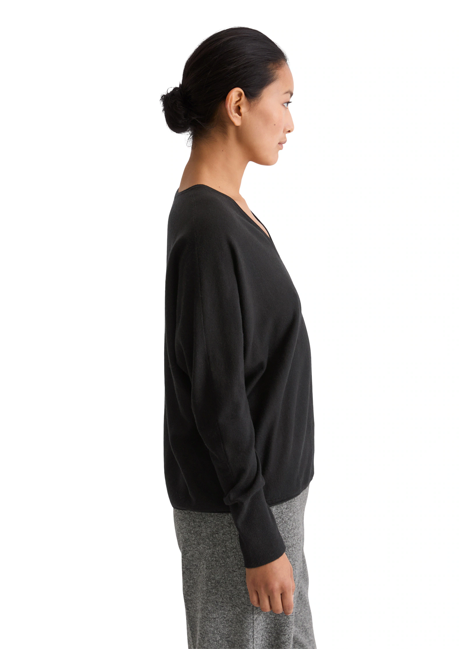 Marc OPolo Strickpullover "aus weichem Schurwolle-Viskose-Mix" günstig online kaufen
