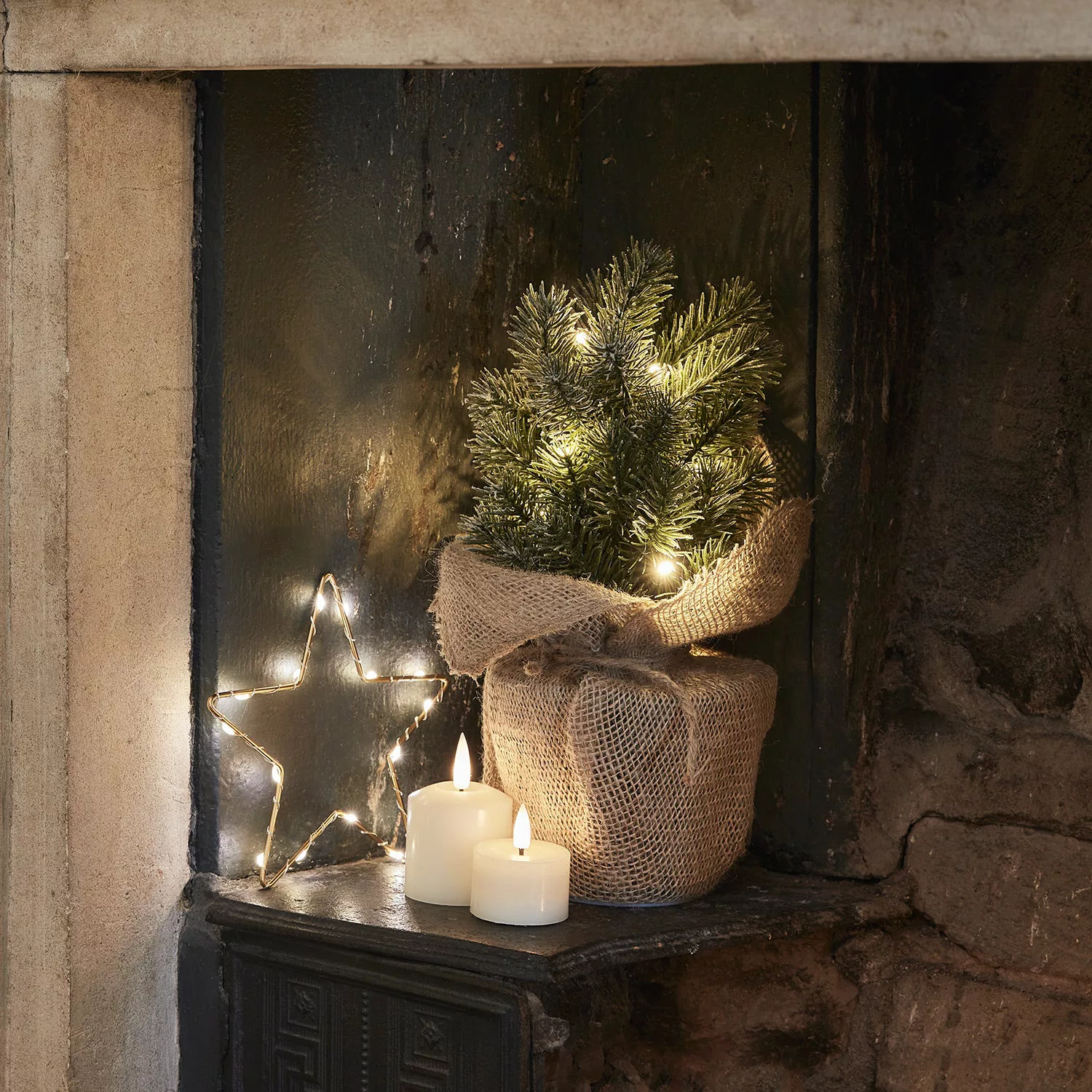 30cm Aspen LED Tisch Mini Weihnachtsbaum günstig online kaufen