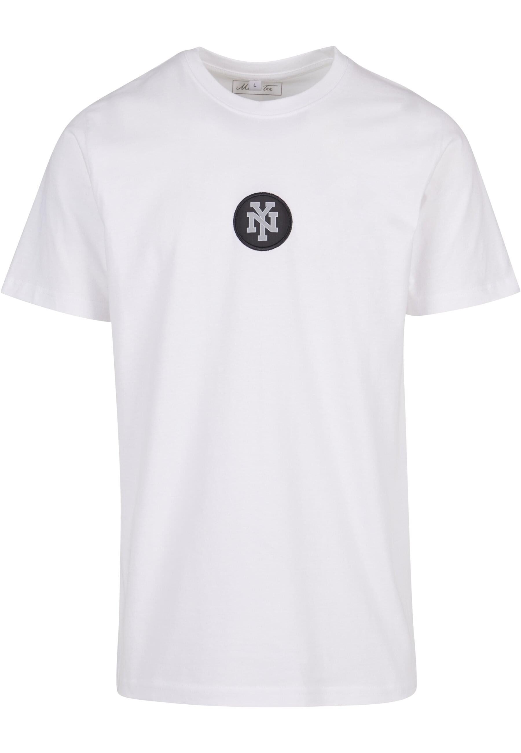 MisterTee Kurzarmshirt "MisterTee Herren NY Patch Tee", (1 tlg.) günstig online kaufen
