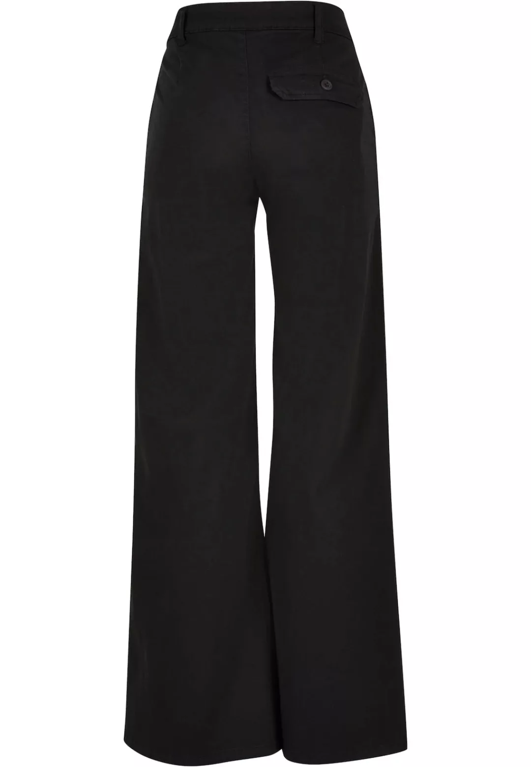 URBAN CLASSICS Chinos "Urban Classics Damen Ladies High Waist Wide Leg Chin günstig online kaufen