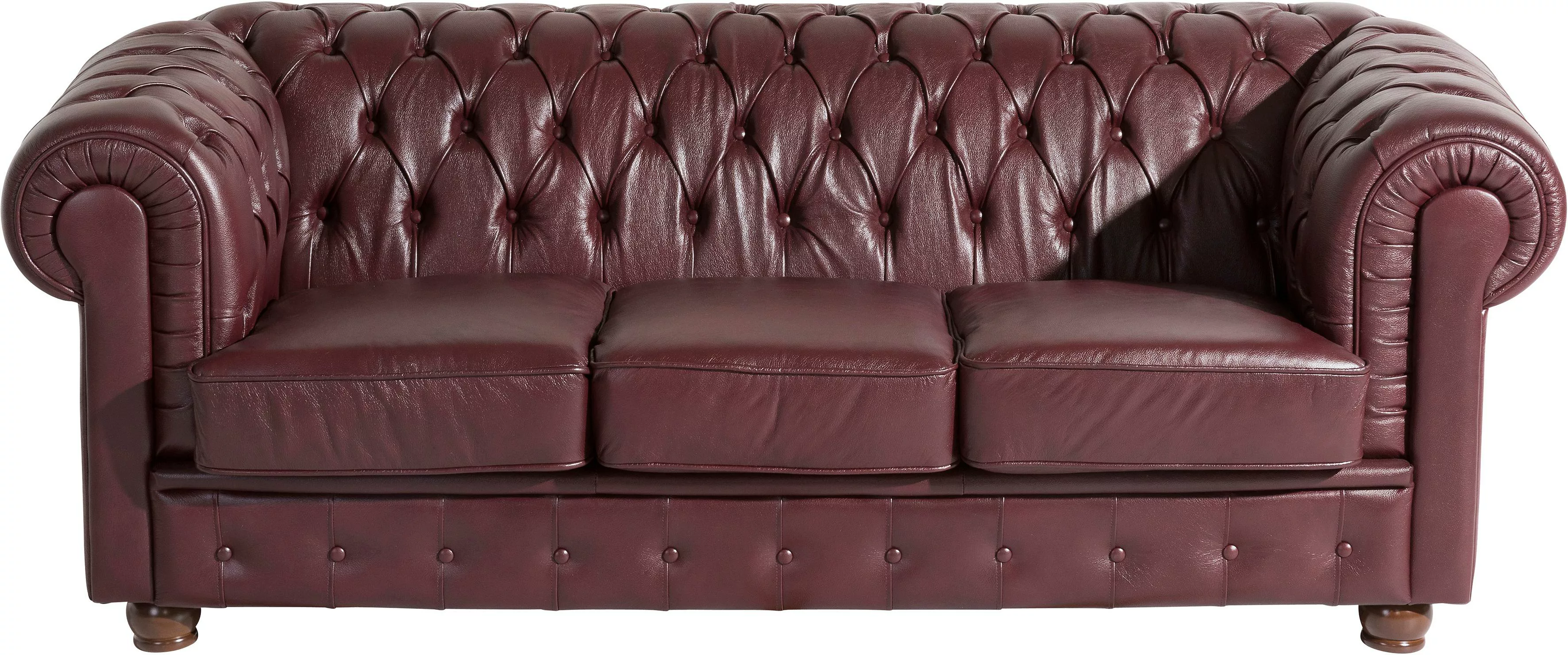 Max Winzer Chesterfield-Sofa "Bristol", mit edler Knopfheftung, Breite 200 günstig online kaufen