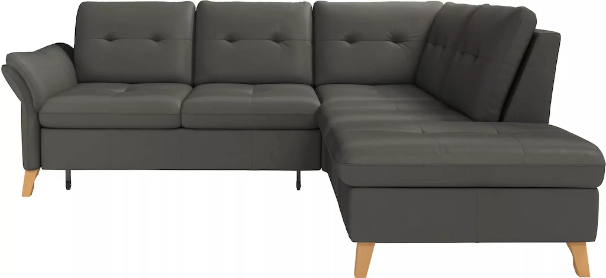 sit&more Ecksofa »Göteborg«, inkl. Sitztiefenverstellung, wahlweise mit Bet günstig online kaufen