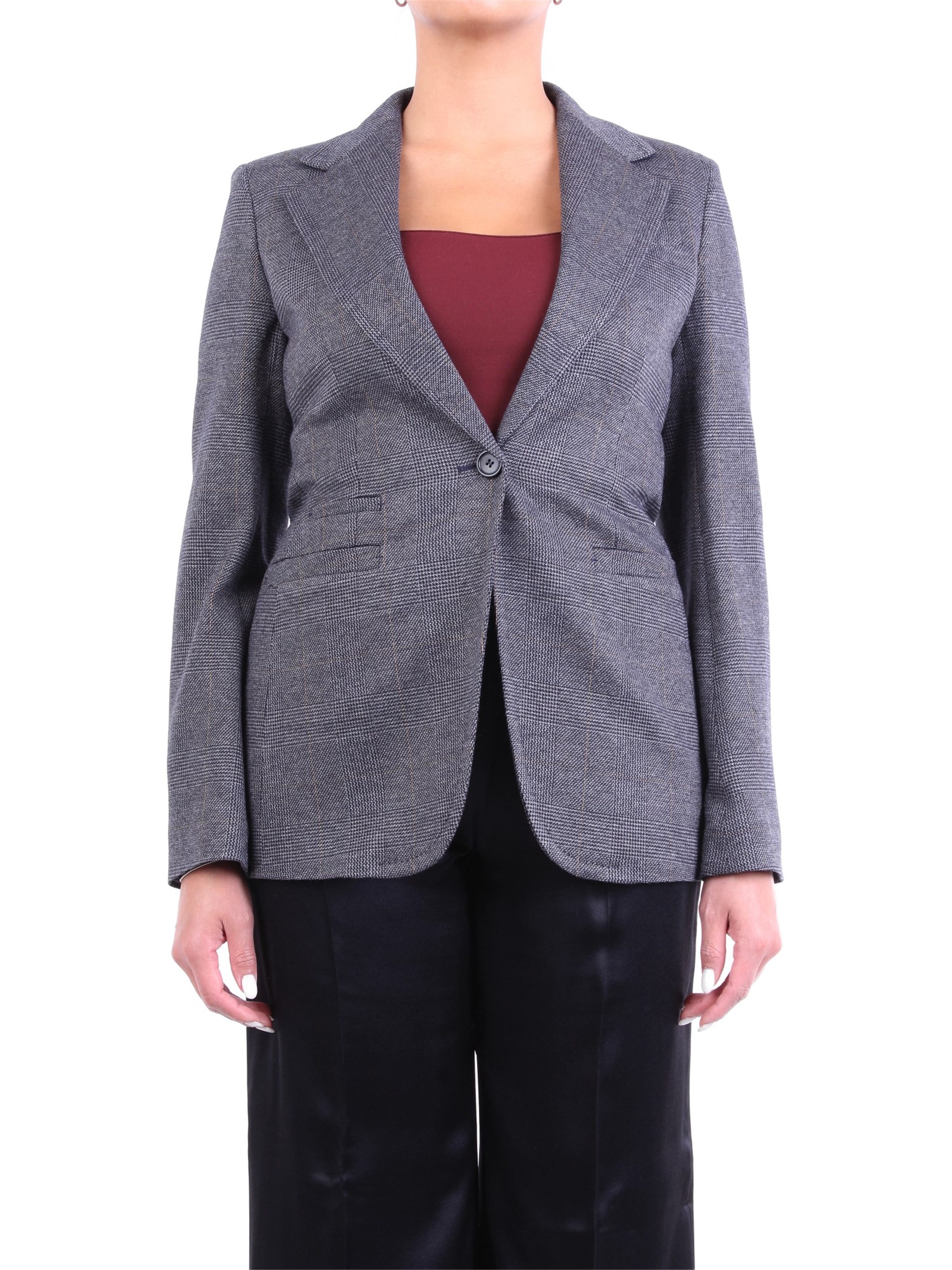 MAX MARA Blazer Damen Grau und schwarz günstig online kaufen