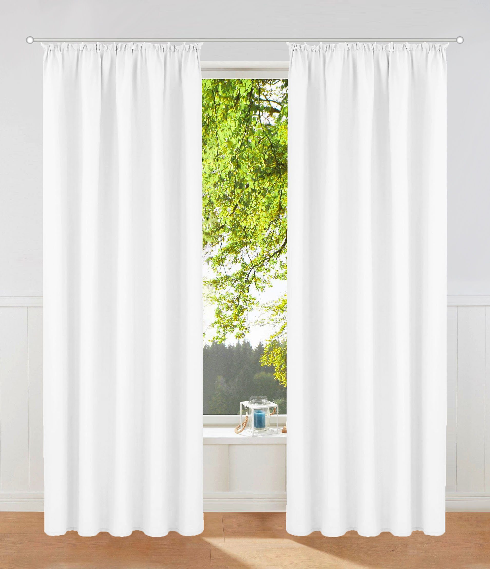 my home Vorhang Raja, Ösen (2 günstig online kaufen