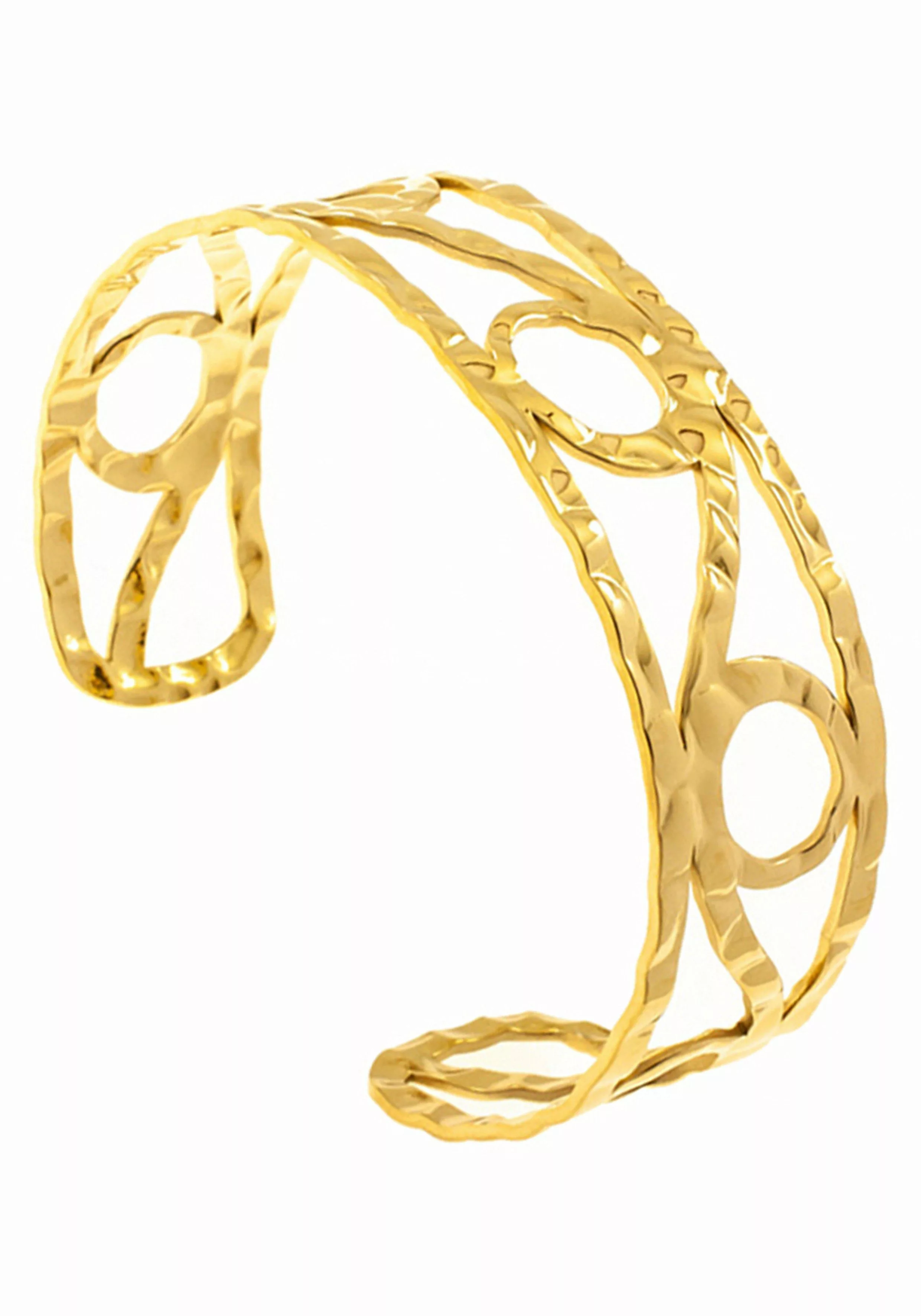 JOBO Armspange, aus Edelstahl goldfarben beschichtet günstig online kaufen
